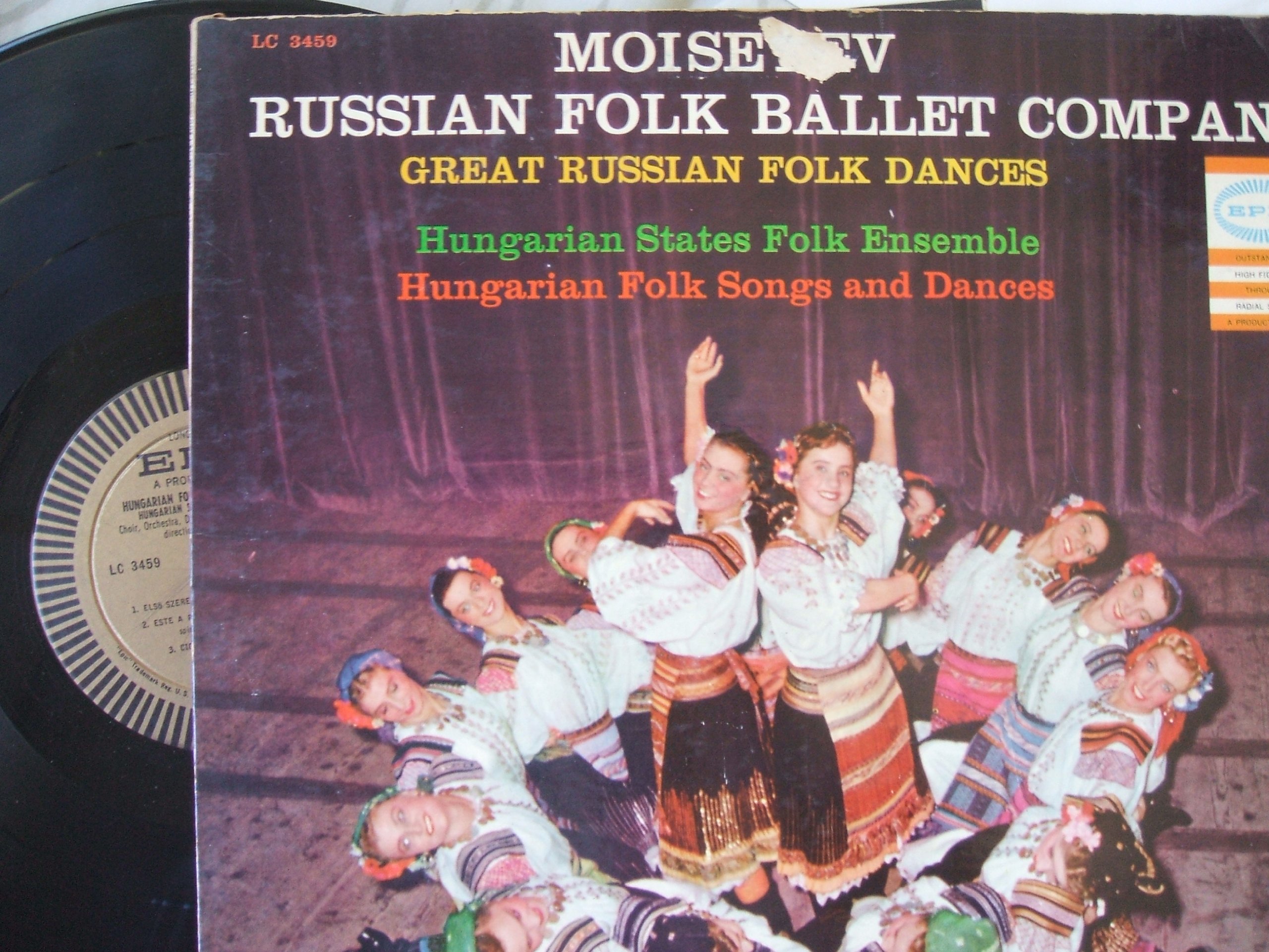 Great Russian Folk Dances (LC 3459) (Epic [Vinyl LP]