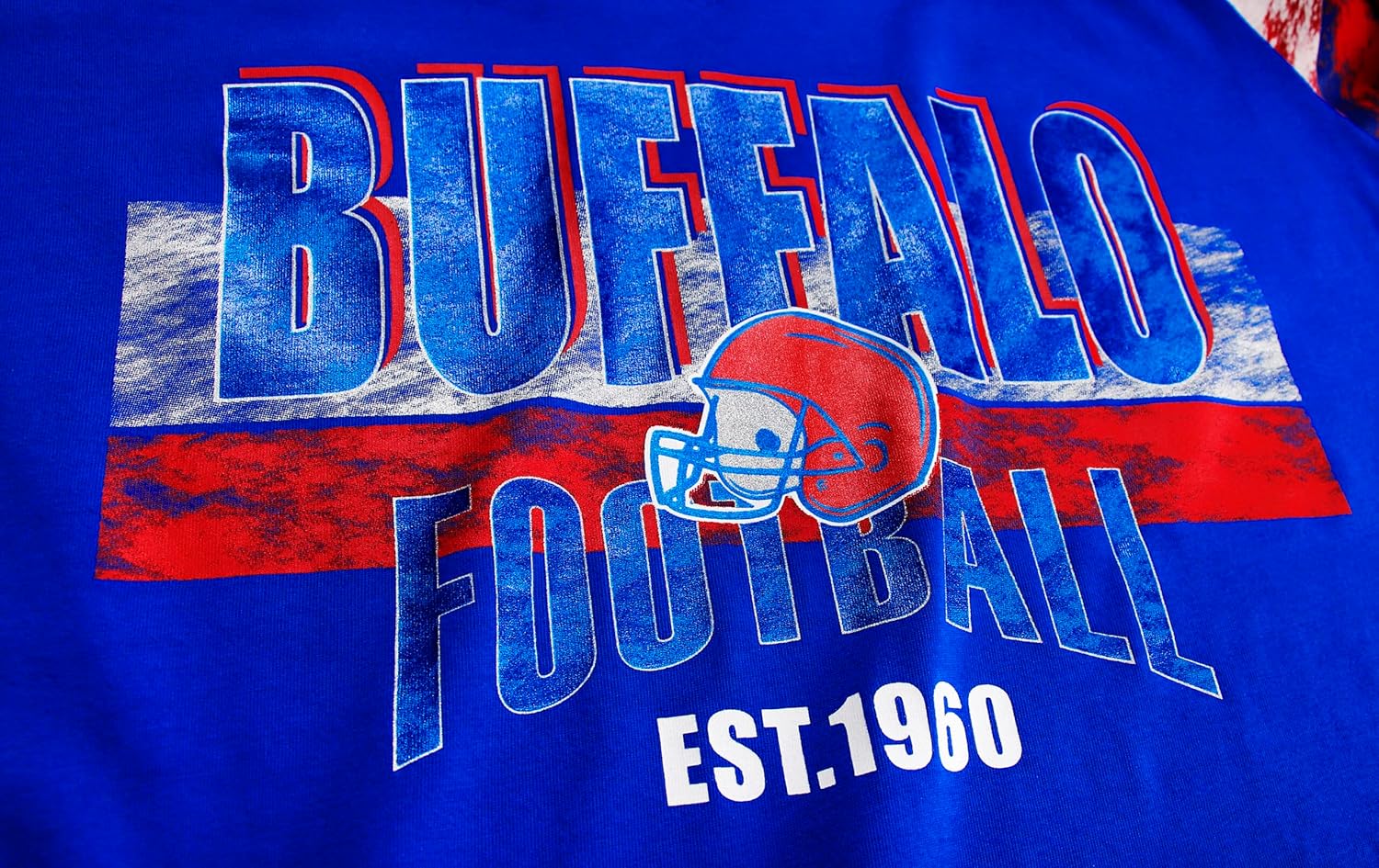 Womens Football Fans V Neck City Raglan T-Shirts - Image 2