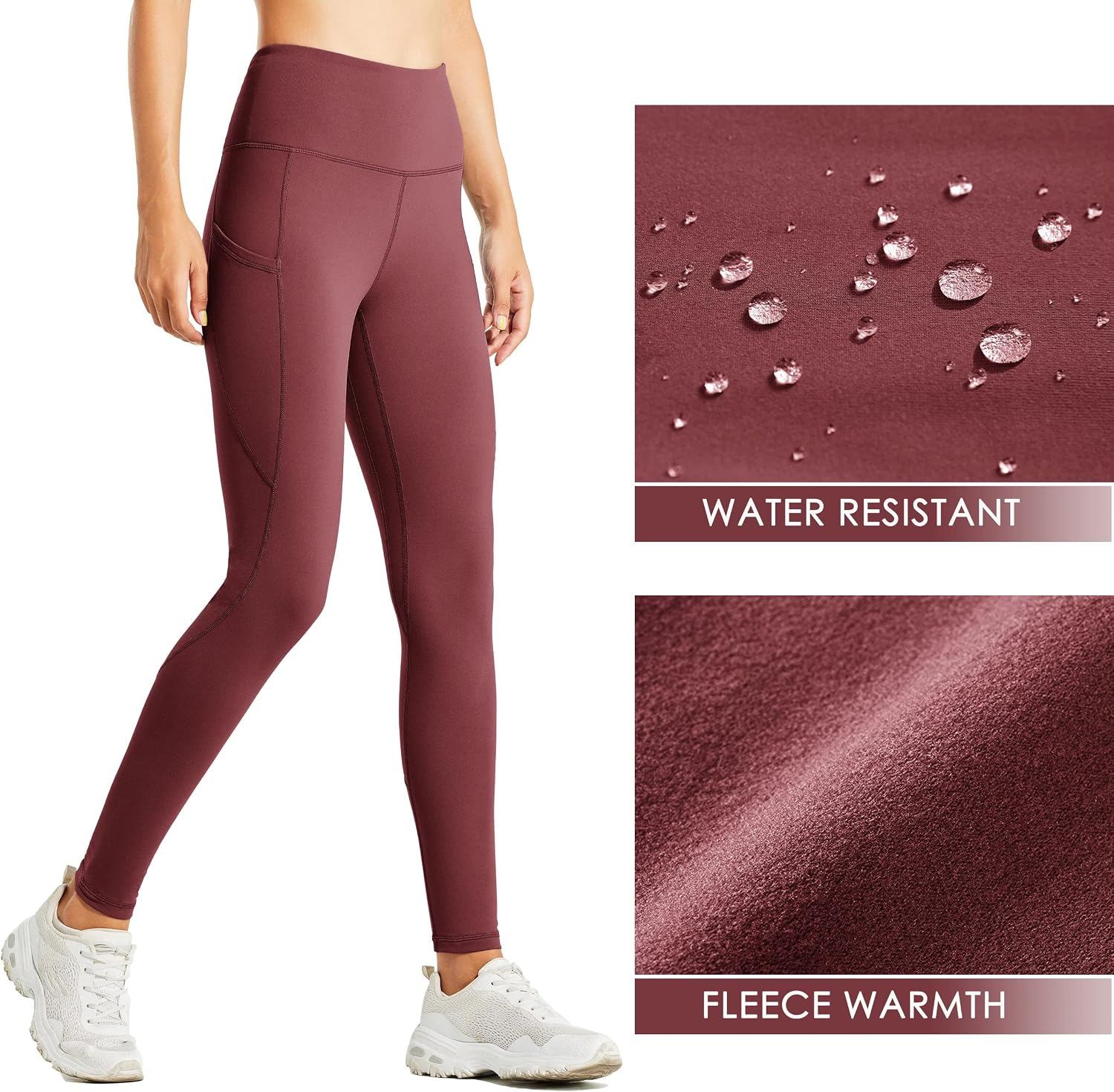 Winter Pants Hiking Yoga Running Tights 