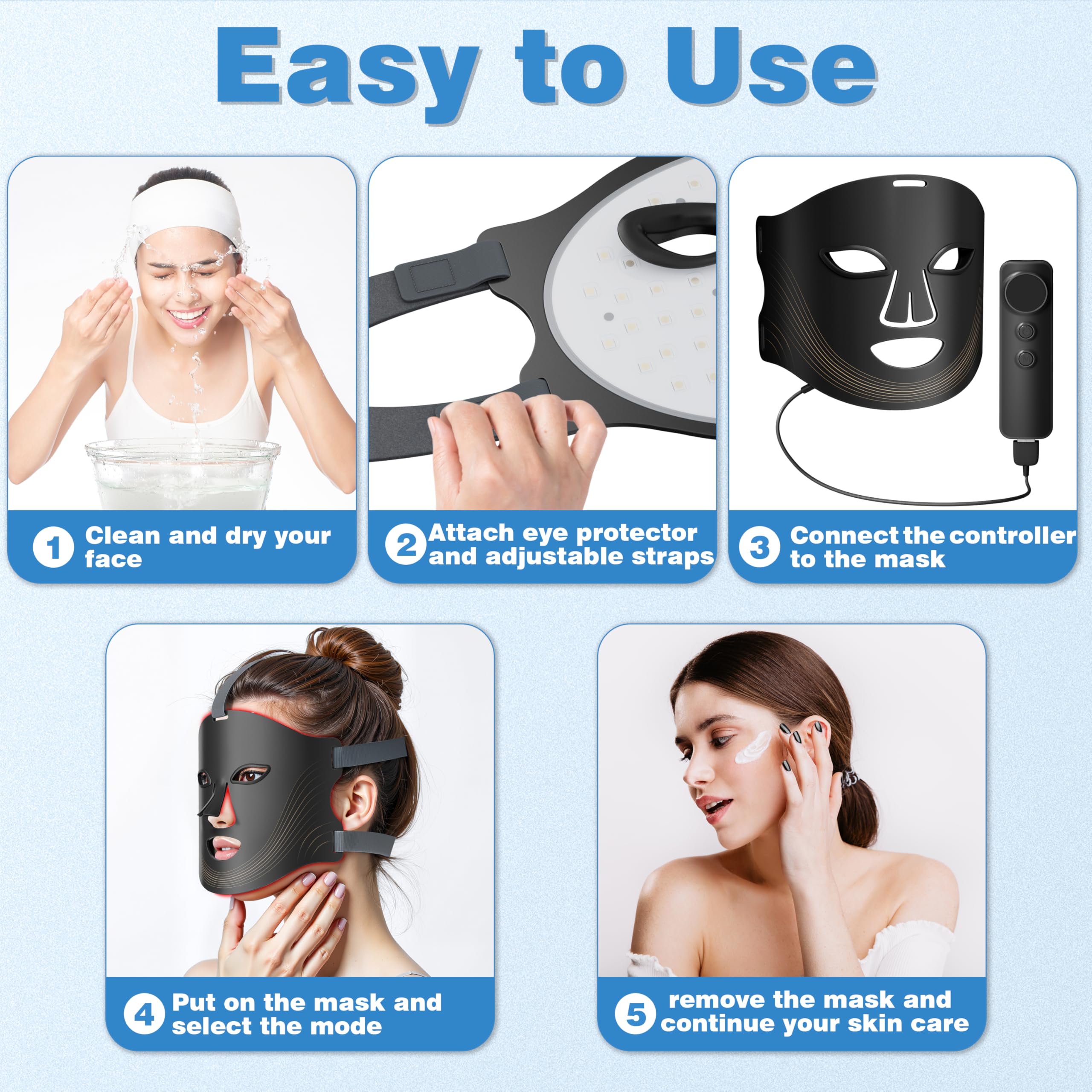 Amazon.com: Led Light Mask (A093) : Health & Household