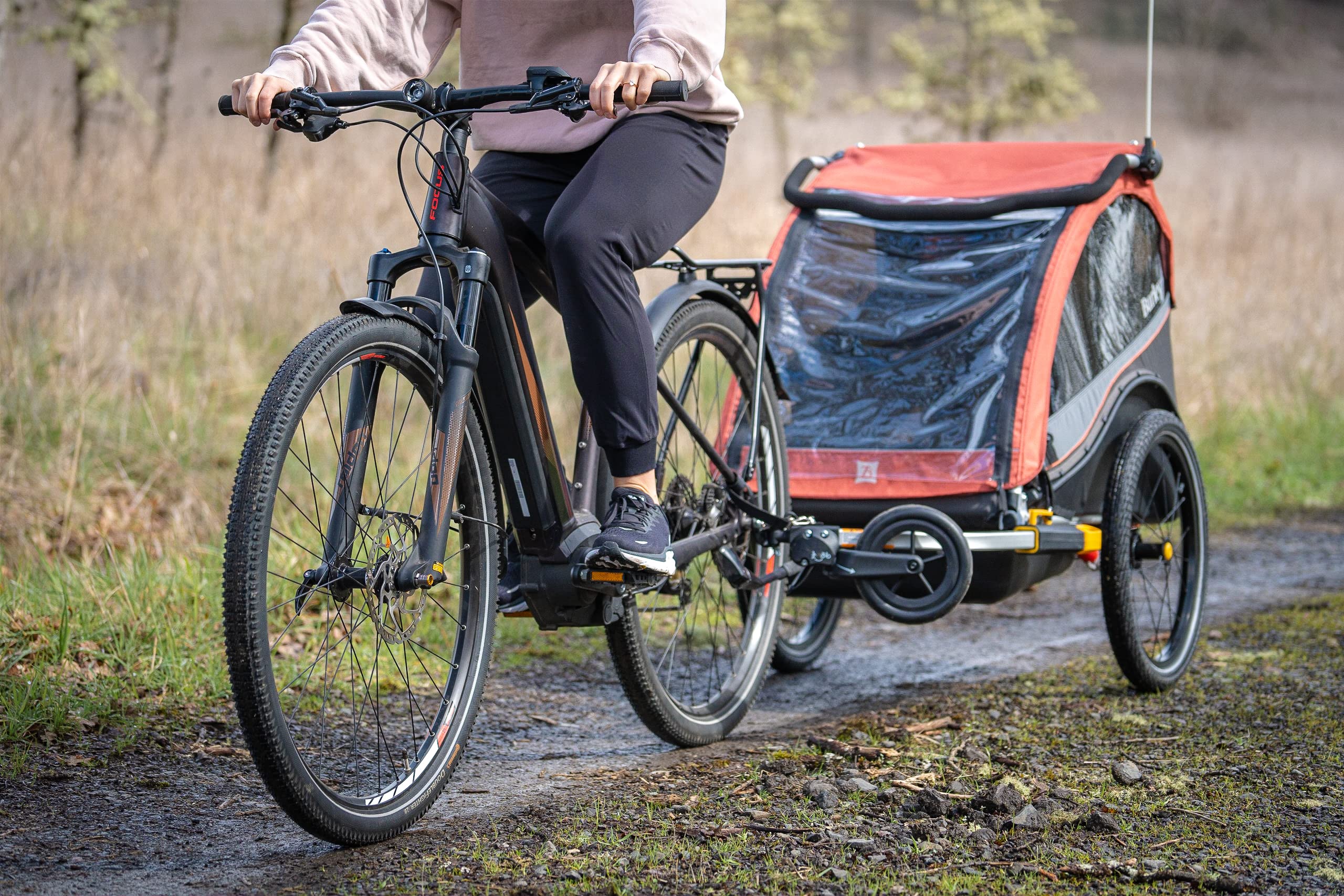 Burley Cub X, 2 Seat Kids Bike Trailer & Stroller — view 10