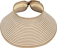 Vista 51 de Simplicity - Sombrero con protección solar UV UPF 50 para mujer, convertible en visera para playa
