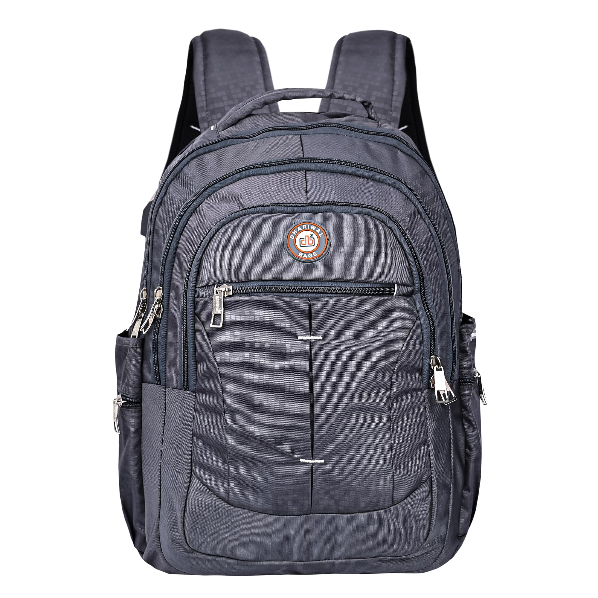 Dhariwal Unisex Dual Compartment Laptop Backpack With Rain Cover 49L LB-108 (Grey) (B0BK4XLGMS) Amazon Price History, Amazon Price Tracker