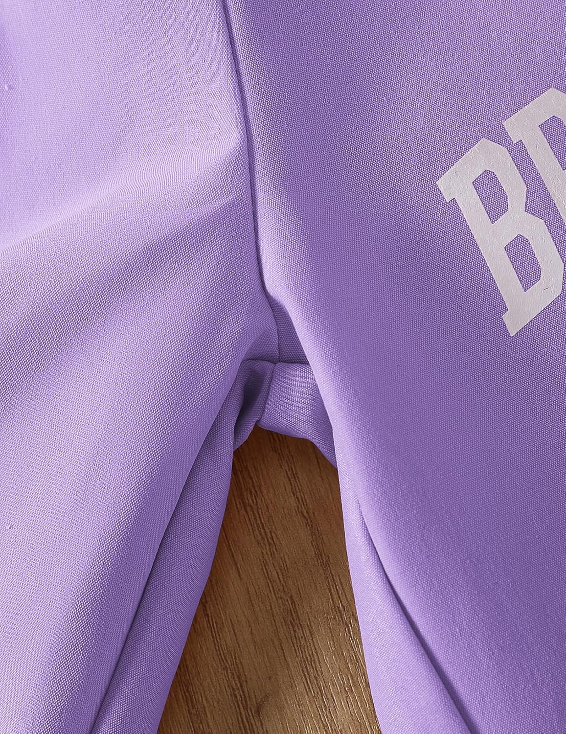 Girls 2 or 4 Piece Pants Sets Graphic Print Short Sleeve Top and Jogger Sweatpants Outfits for Kids Casual, Dance - Image 5