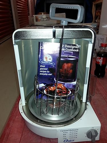 Miniatura 1 de Oster Carousel Asador ParrillaColor Blanco