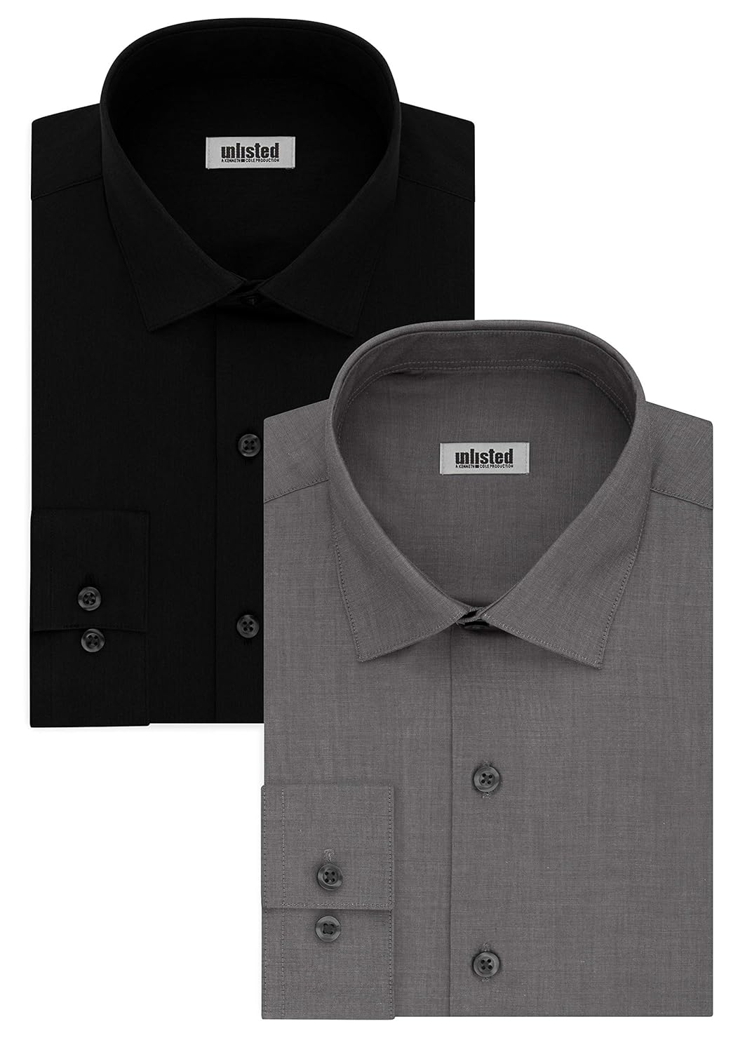 Kenneth Cole Mens Dress Shirt Regular Fit Solid