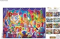 Vista 8 de Brain Tree - Rompecabezas de 1000 piezas para adultos con 4 bandejas de clasificación de rompecabezas cada pieza es única con tecnología de gotas