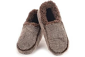 Mens Two Tone Fleece Lined Slippers: Ultimate Comfort and Warmth