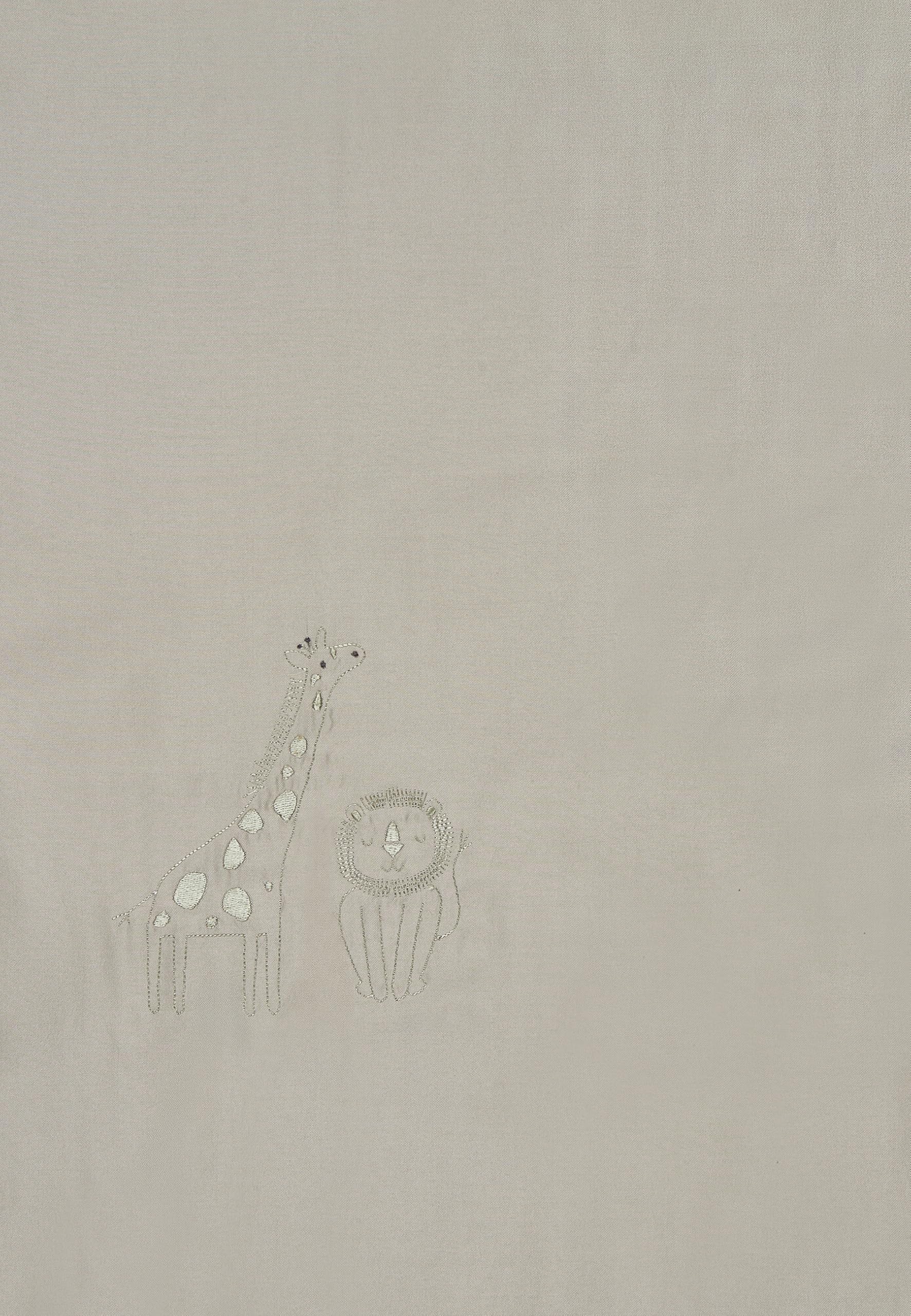 Baby Nest, Giraffa E Leone, Morbido Nido in Misto Cotone