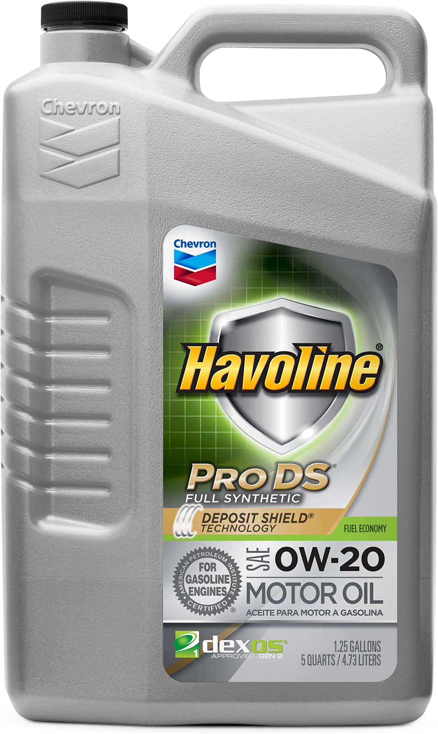 Havoline - 223506474 PRO DS Full Synthetic 0W20 Oil, 5 quart