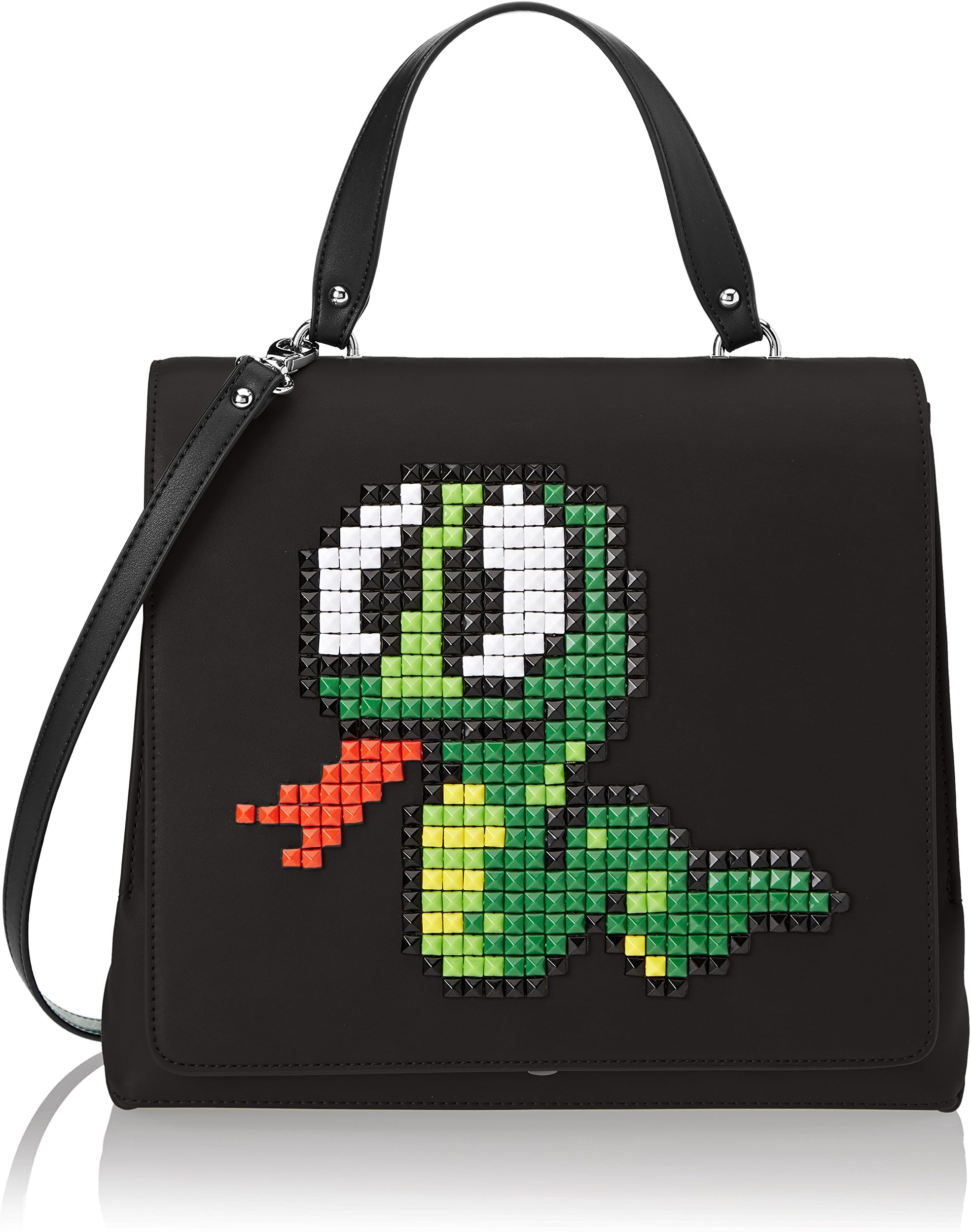 Tua by Braccialini B11633, Women’s Top-Handle Bag, Nero, 14x26x30.5 cm (W x H L)