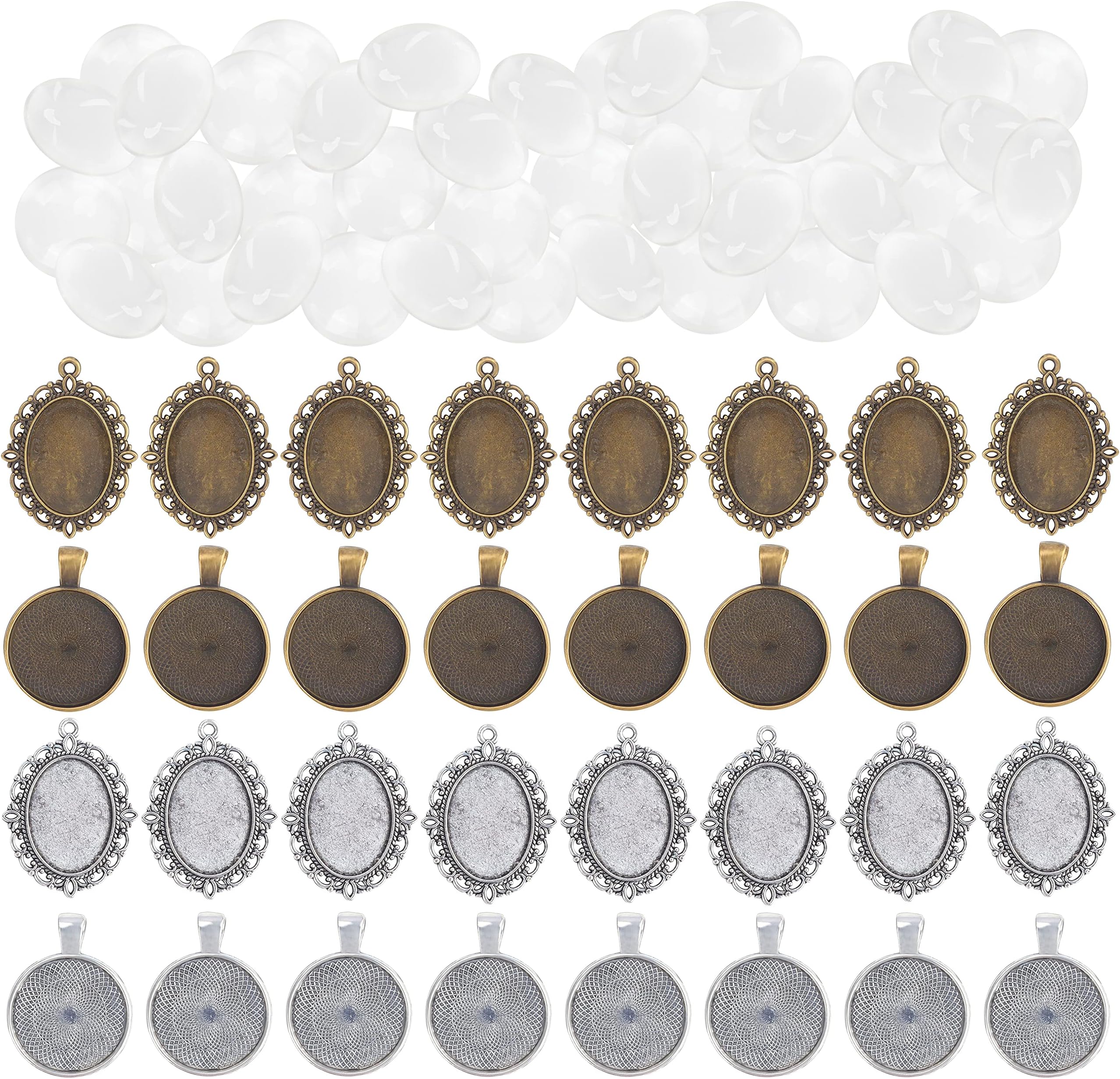 Lot De 10 Pendentifs Peace And Love – Métal Vieilli Argenté – Bijoux Fantaisie – Perles Créatives