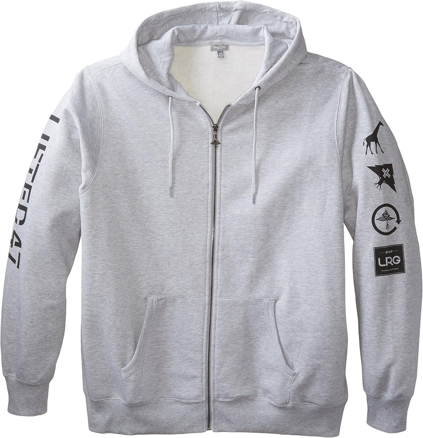 LRG Men's Lifted47 Zipuphoodie Big and Tall