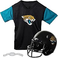 Vista 20 de Franklin Sports - Conjuntos de casco y camiseta para niños de la NFL - Conjuntos de uniforme de equipo juvenil de la NFL - Juego de disfraz - Casco