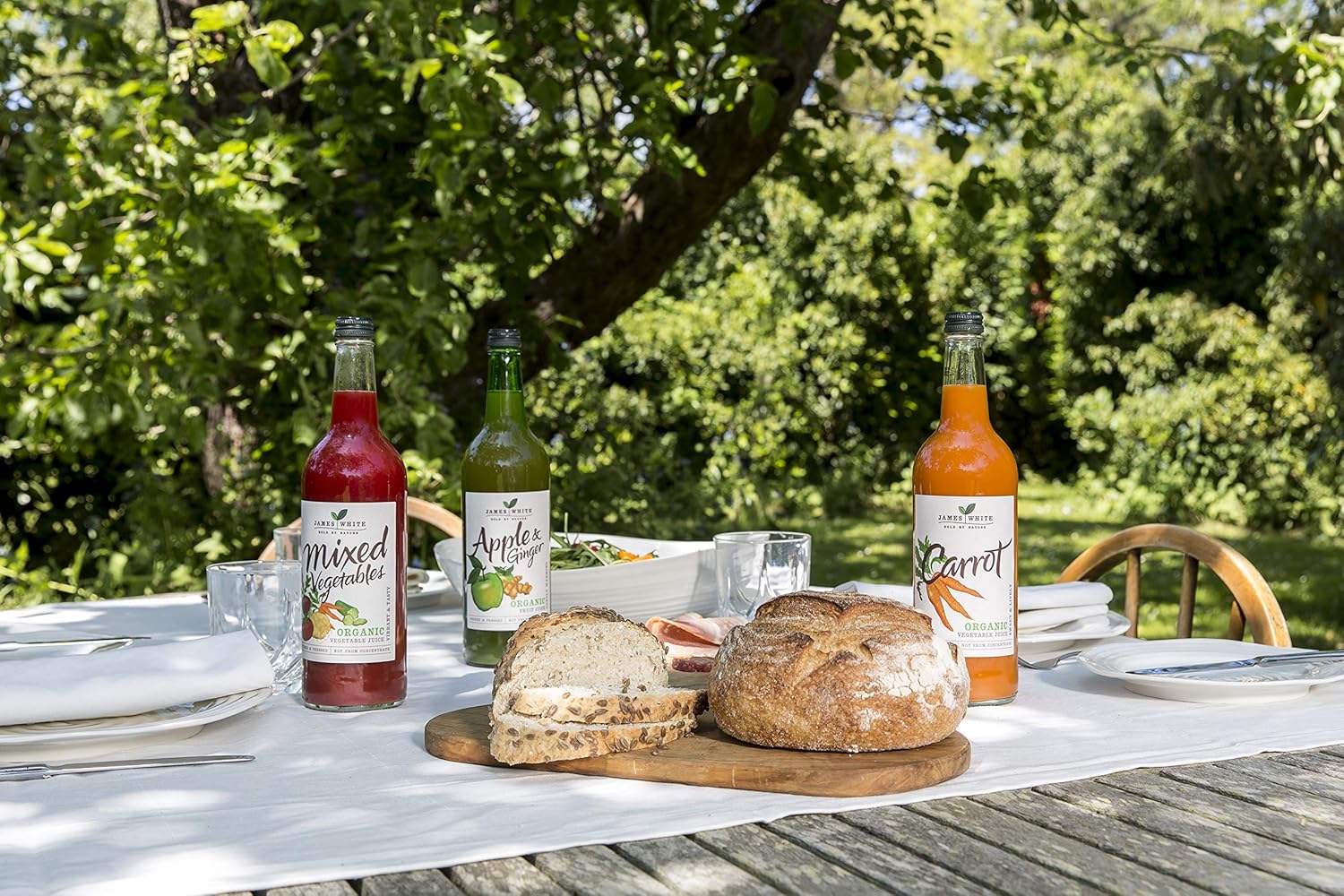 James White Organic Carrot Juice 750ml (Pack of 6)