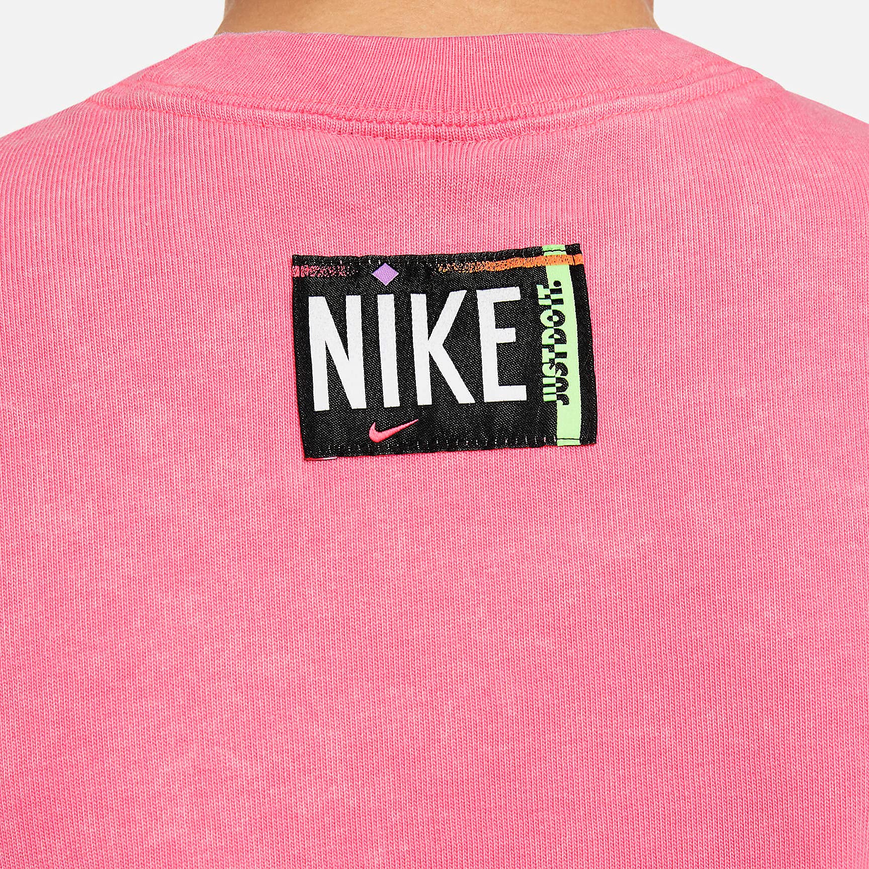 Nike Camiseta sin mangas con estampado de logotipo de talla grande para mujer