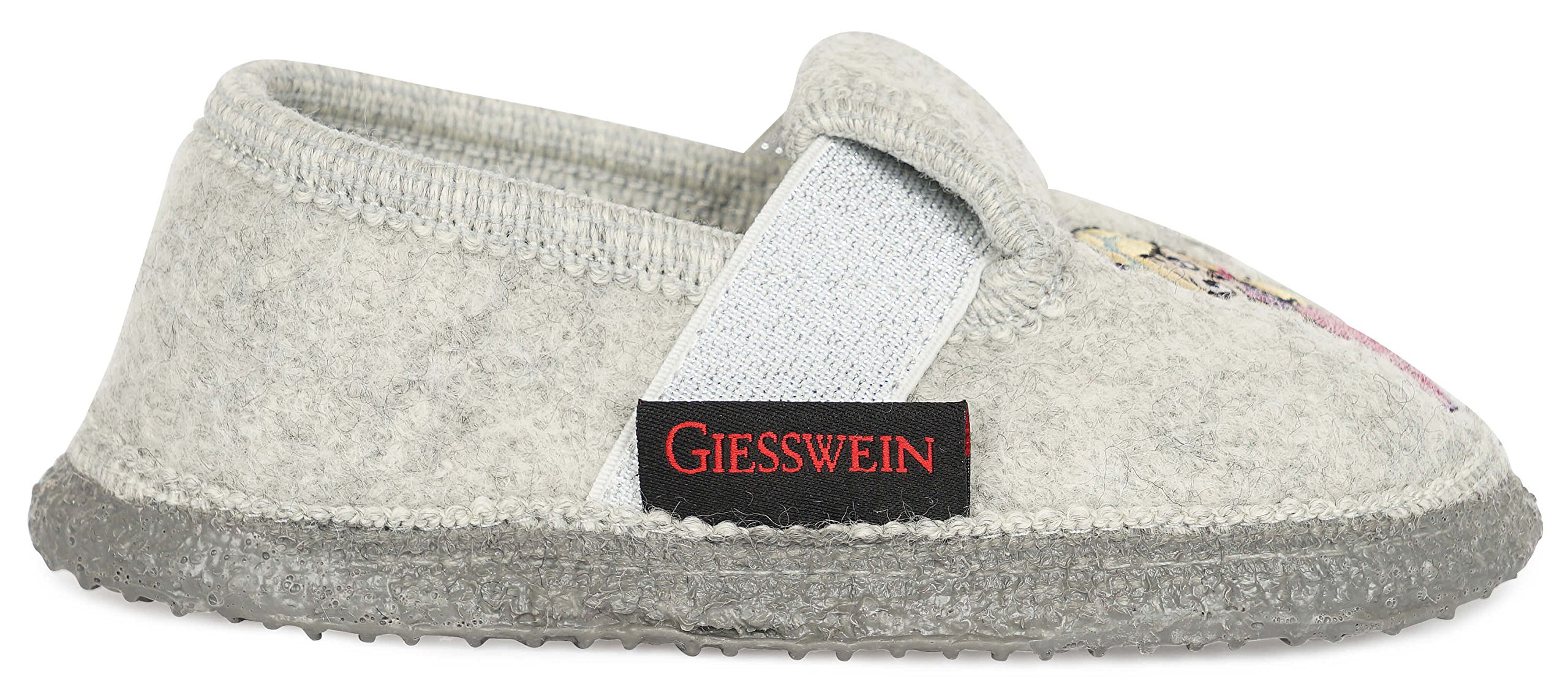 Giesswein Mädchen Hausschuhe Thüngen Prinzessin - Warme Wollfilz-Pantoffeln
