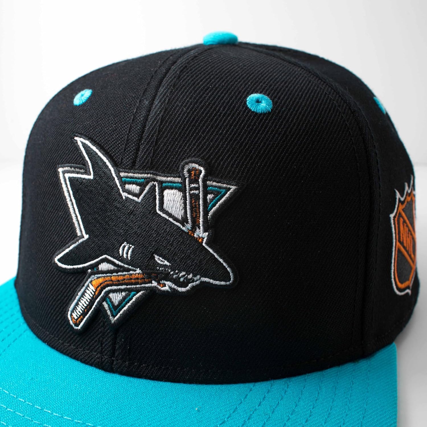 AMERICAN NEEDLE OFFICIALLLY Licensed NHL Block Letter Snapback Cap, Hockey HAT, Authentic, New - Image 2