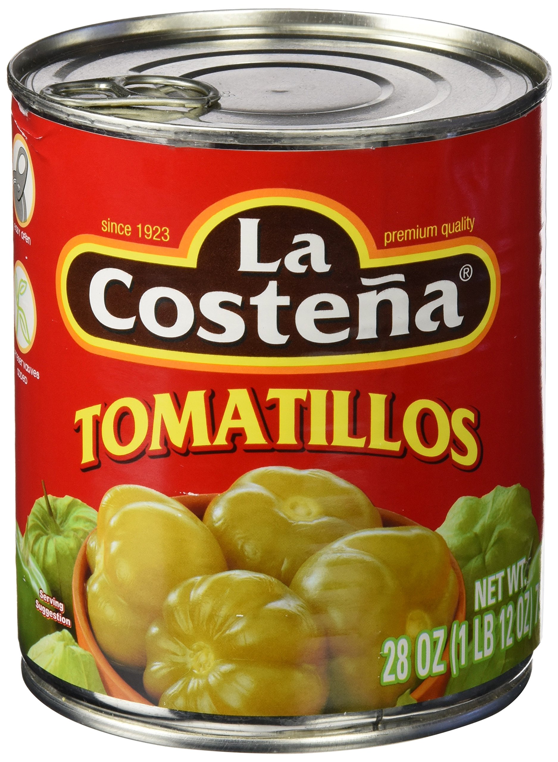 La Costeña Tomatillo Verde - Paquete de 12 x 800 gr - Total: 9600 gr