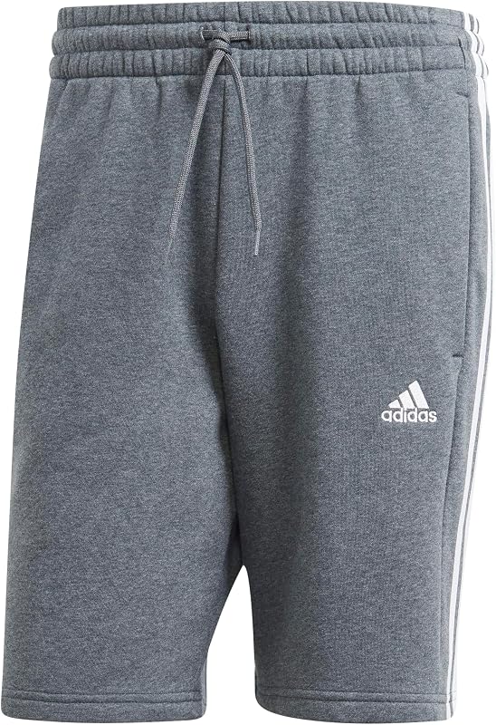 adidas Men's Essentials 3-Stripes Fleece Shorts