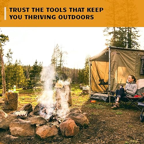 Miniatura 8 de Sinfín de ojo escocés de 1 pulgada  Broca manual para madera para acampar y edificio de refugios  Herramientas de acero resistente para manualidades