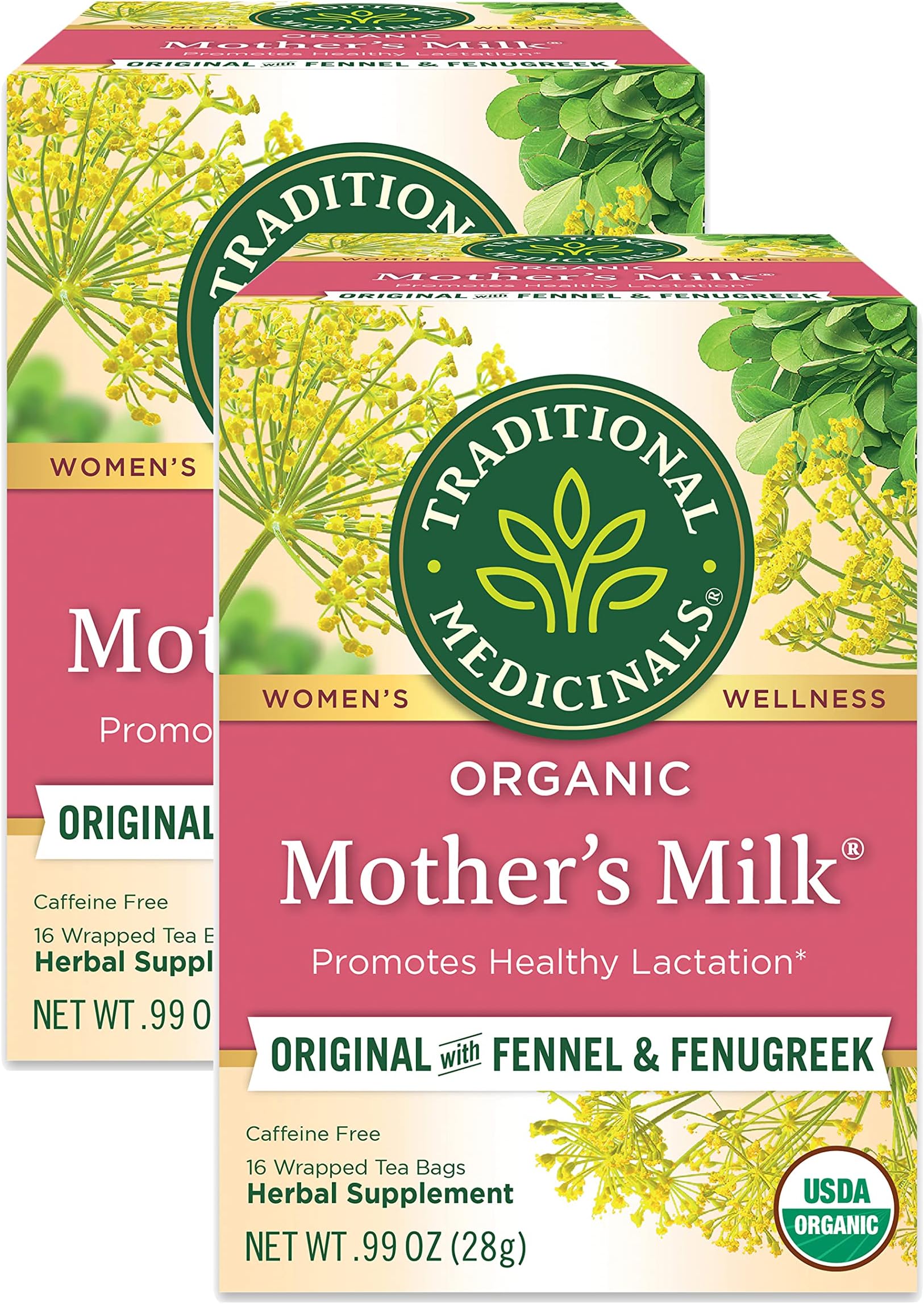 Organic Mother's Milk Herbal Tea - 32 Count
