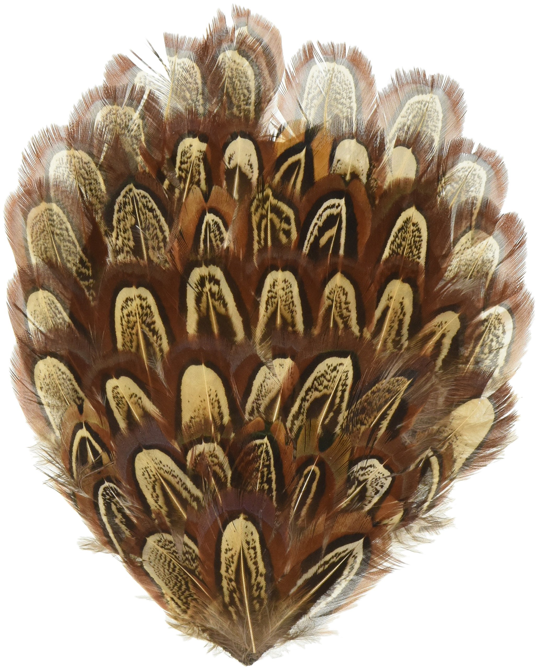 ZUCKER Pheasant Pad Feathers-Almond