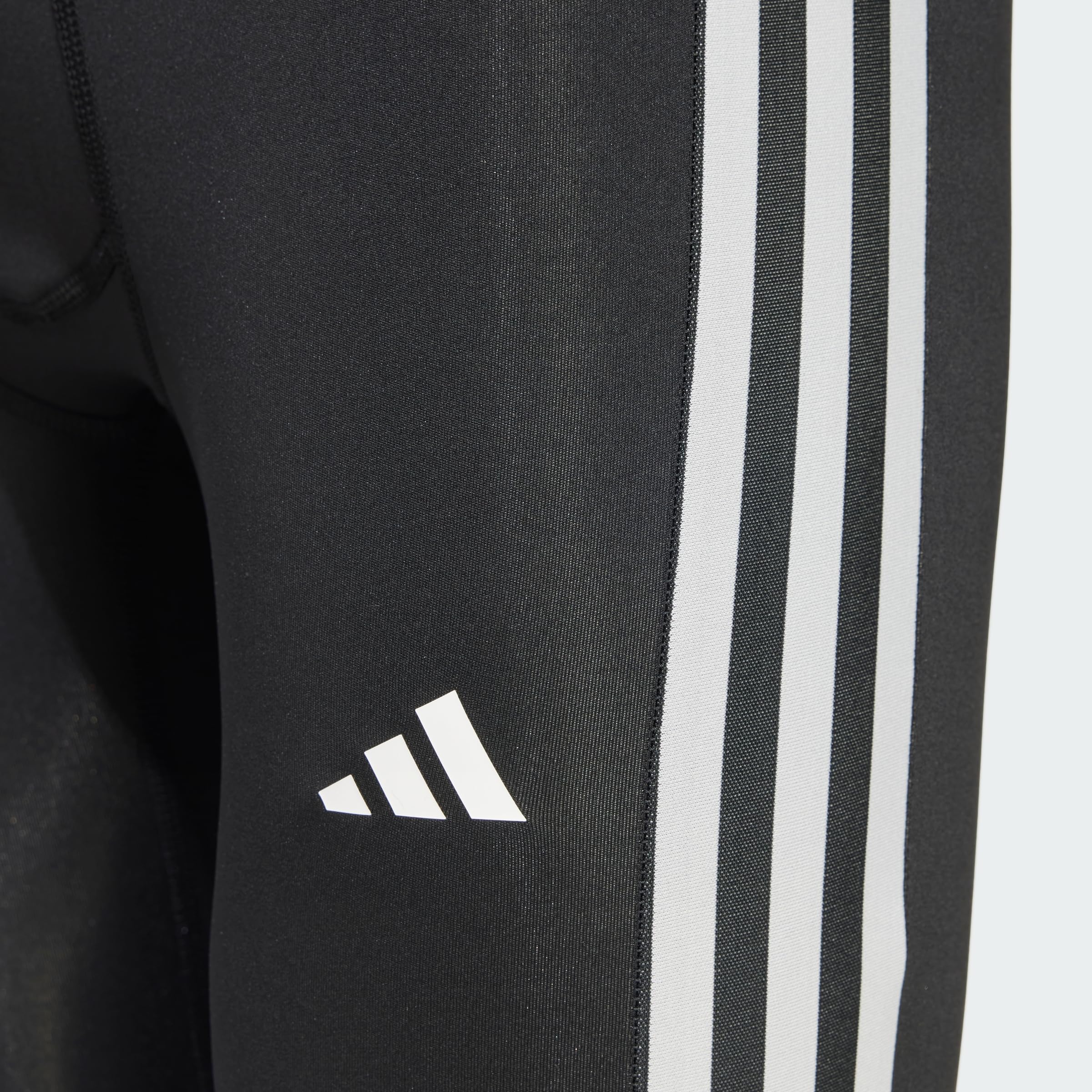 adidas Men Leggings Lunghi da Allenamento Techfit Compression 3-Stripes