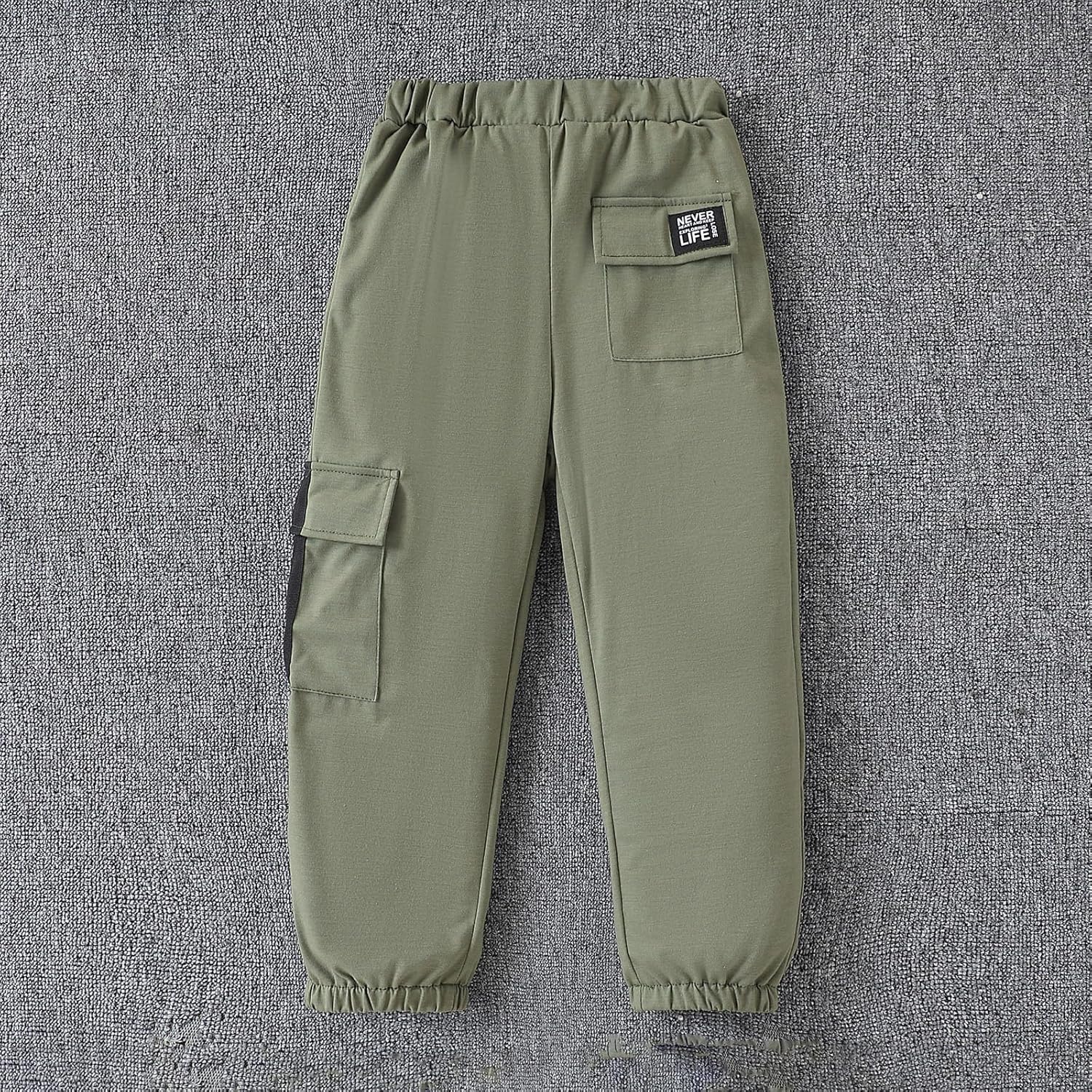 Girls Clothes 2 Piece Outfit Long Sleeve Crop Top + Cargo Pants, Tween Fall Clothing Set, Sizes 5-16 Years - Image 7