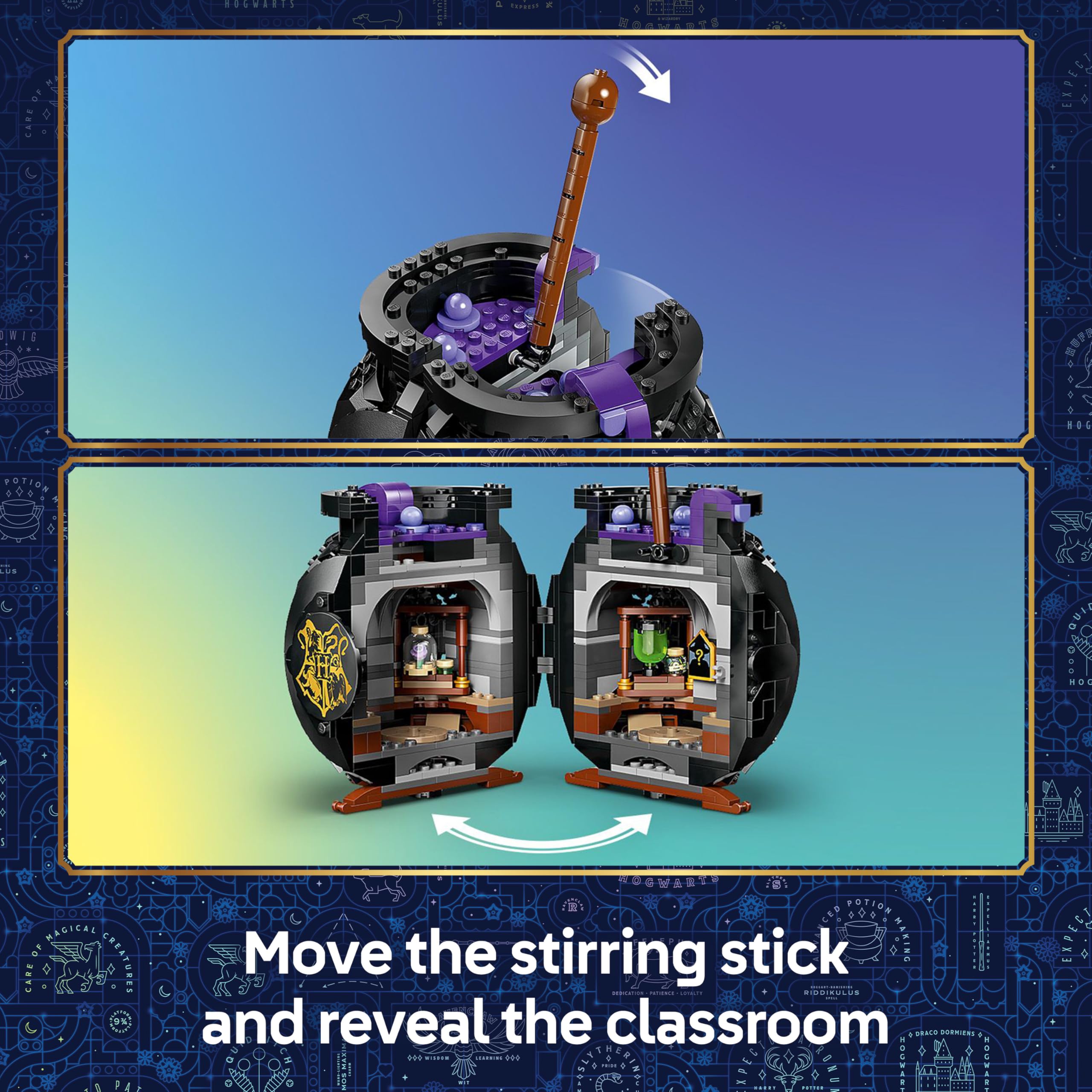LEGO Harry Potter Cauldron: Secret Potions Classroom Toy - Image 3