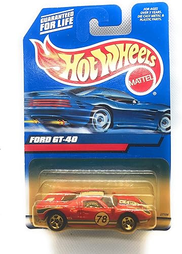 HOT Wheels Ford Gt-40 2000 #139 con 5 radios