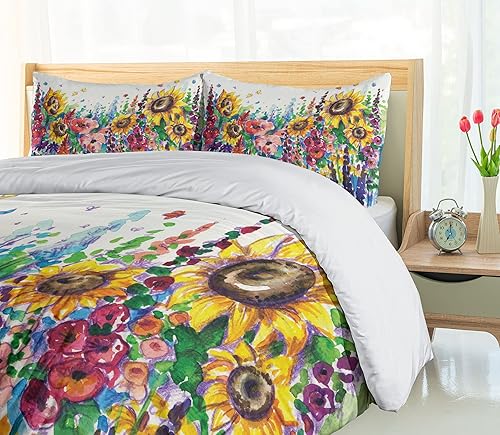 Miniatura 72 de Ambesonne Juego de funda de edredón de brújula, ilustración de mapa del mundo, marinero marítimo, equipo de vida monocromático, juego de ropa