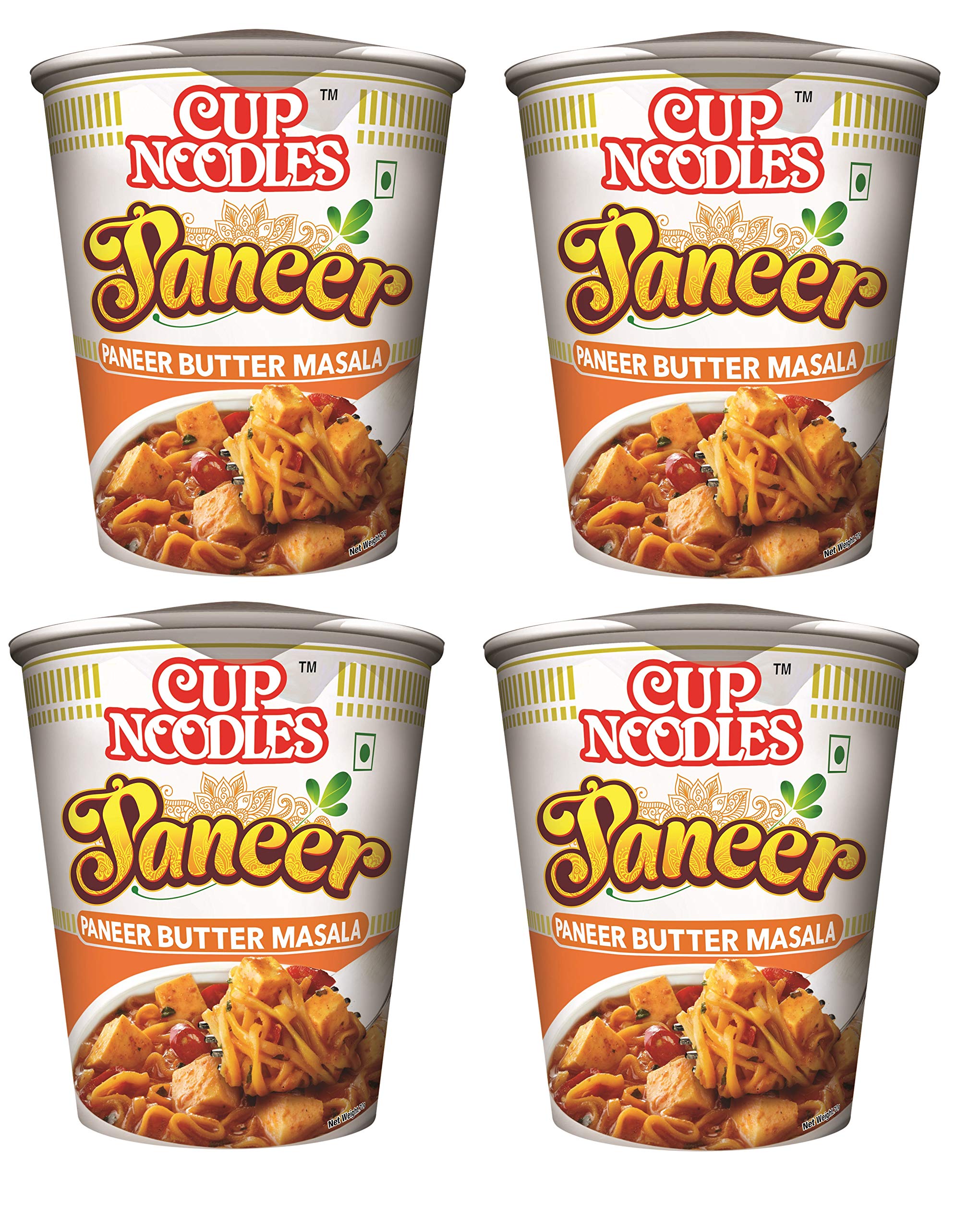 Top Ramen Nissin Cup Noodles Paneer Butter Masala 70 gm (Pack of 4) (B07KT56M9L) Amazon Price History, Amazon Price Tracker