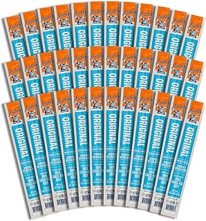 Country Archer Original Grass-Fed Beef Jerky Sticks 1oz Individually Wrapped Gluten-Free Paleo Keto Bulk Pack of 36
