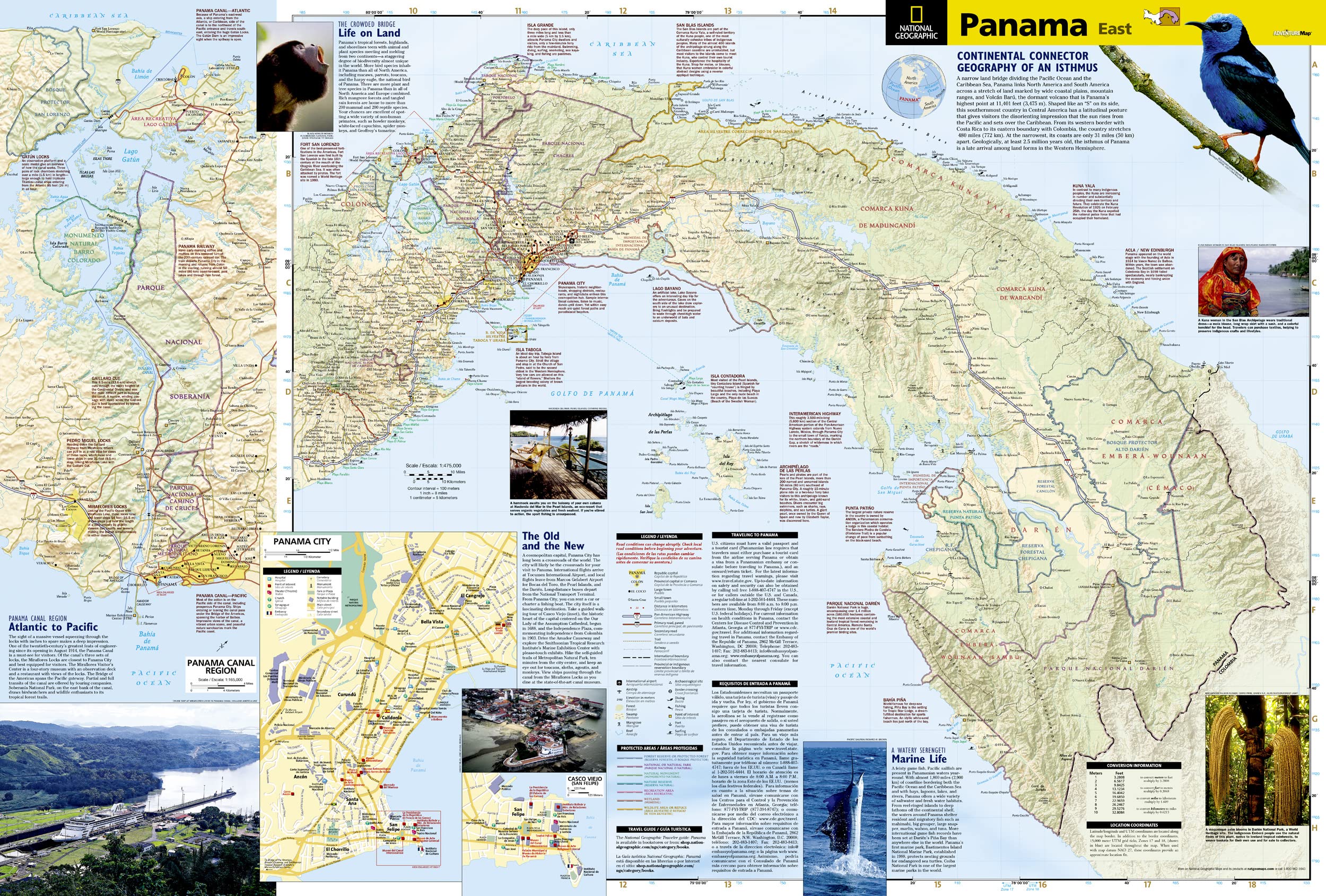 Panama Map (National Geographic Adventure Map, 3101) - Image 5