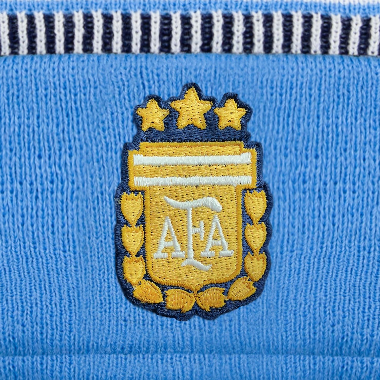 Icon Sports Officially Licensed Argentine Football Association Lionel Messi Beanie - Unisex Kids - Image 3