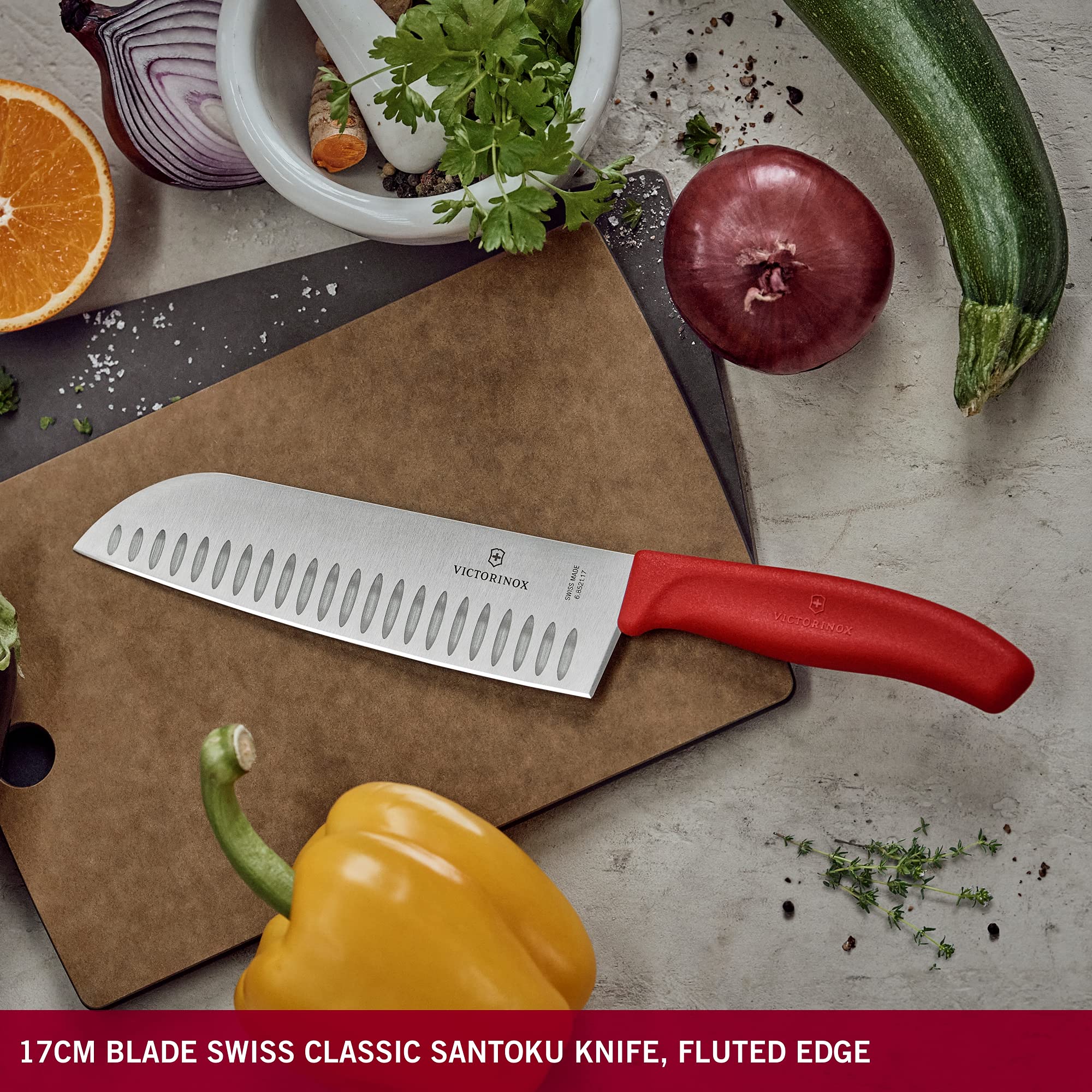 Victorinox Swiss Classic 4-Piece Knife Set - Red -2
