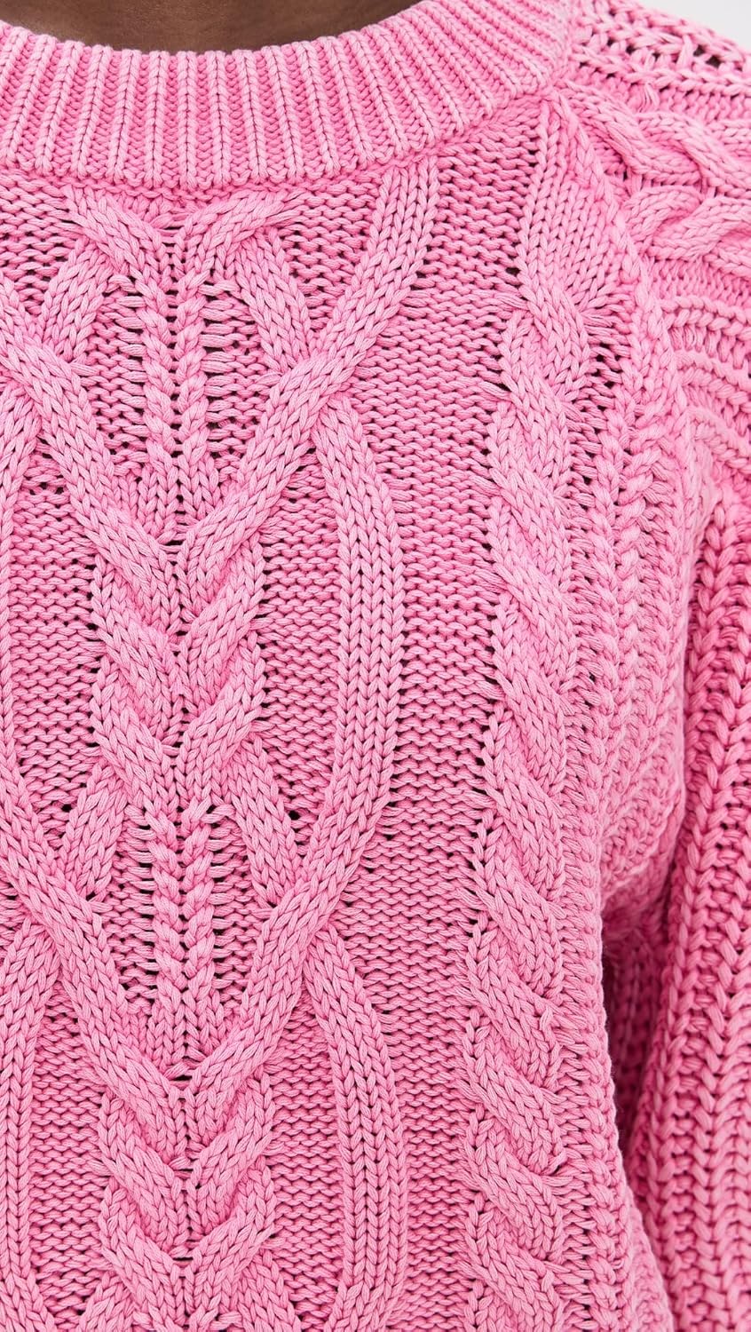 Free People Women's Frankie Cable Sweater - Image 6