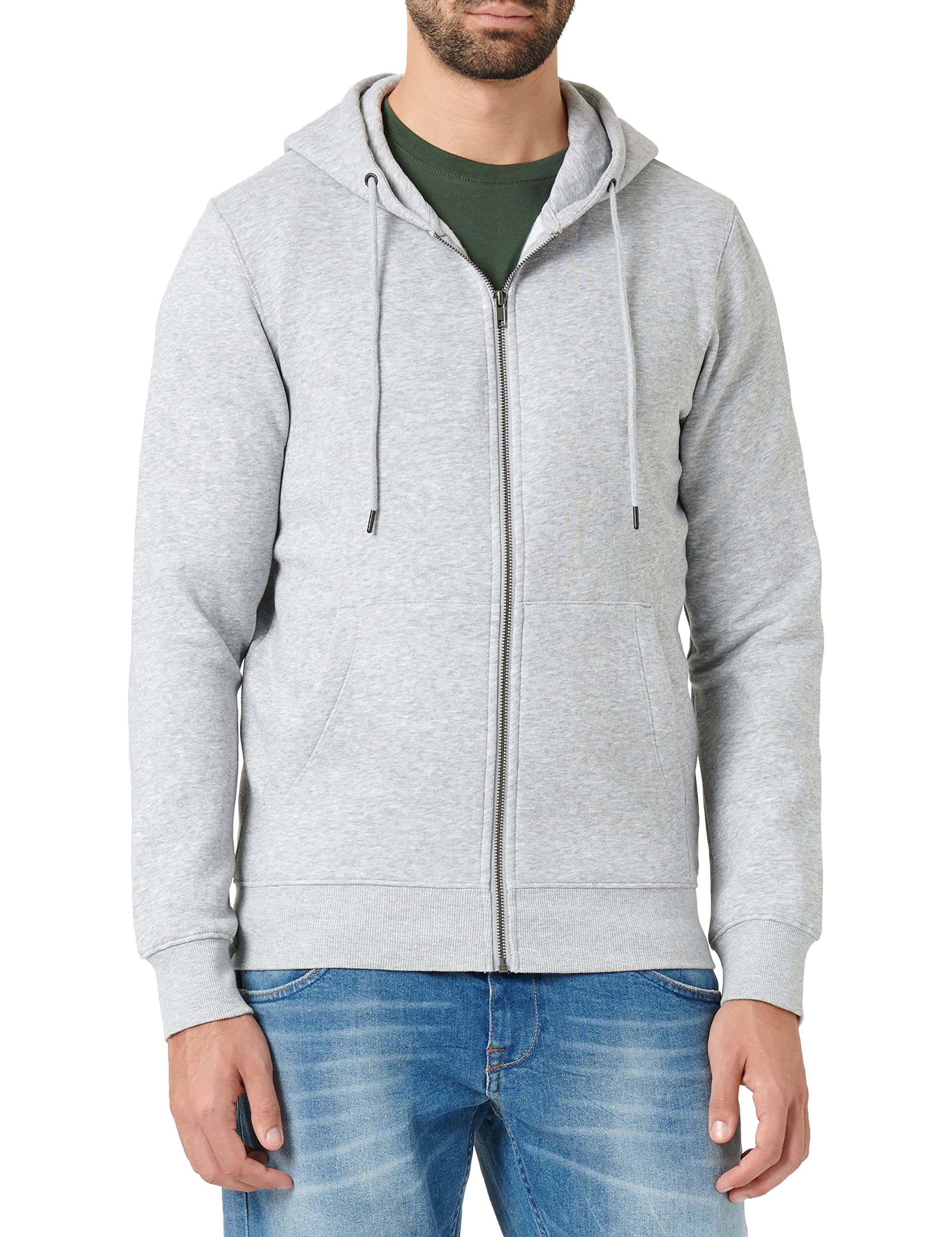 mens JJESTAR BASIC SWEAT ZIP HOOD NOOS Hooded Jacket