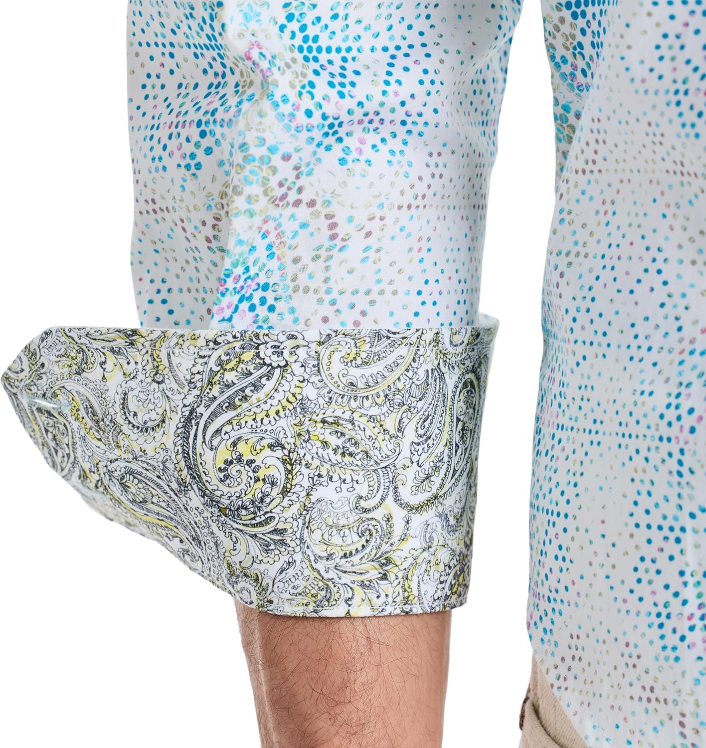 Robert Graham Men’s Fuerteventura Long-Sleeve Button-Down Shirt, Multi, Medium - Image 5