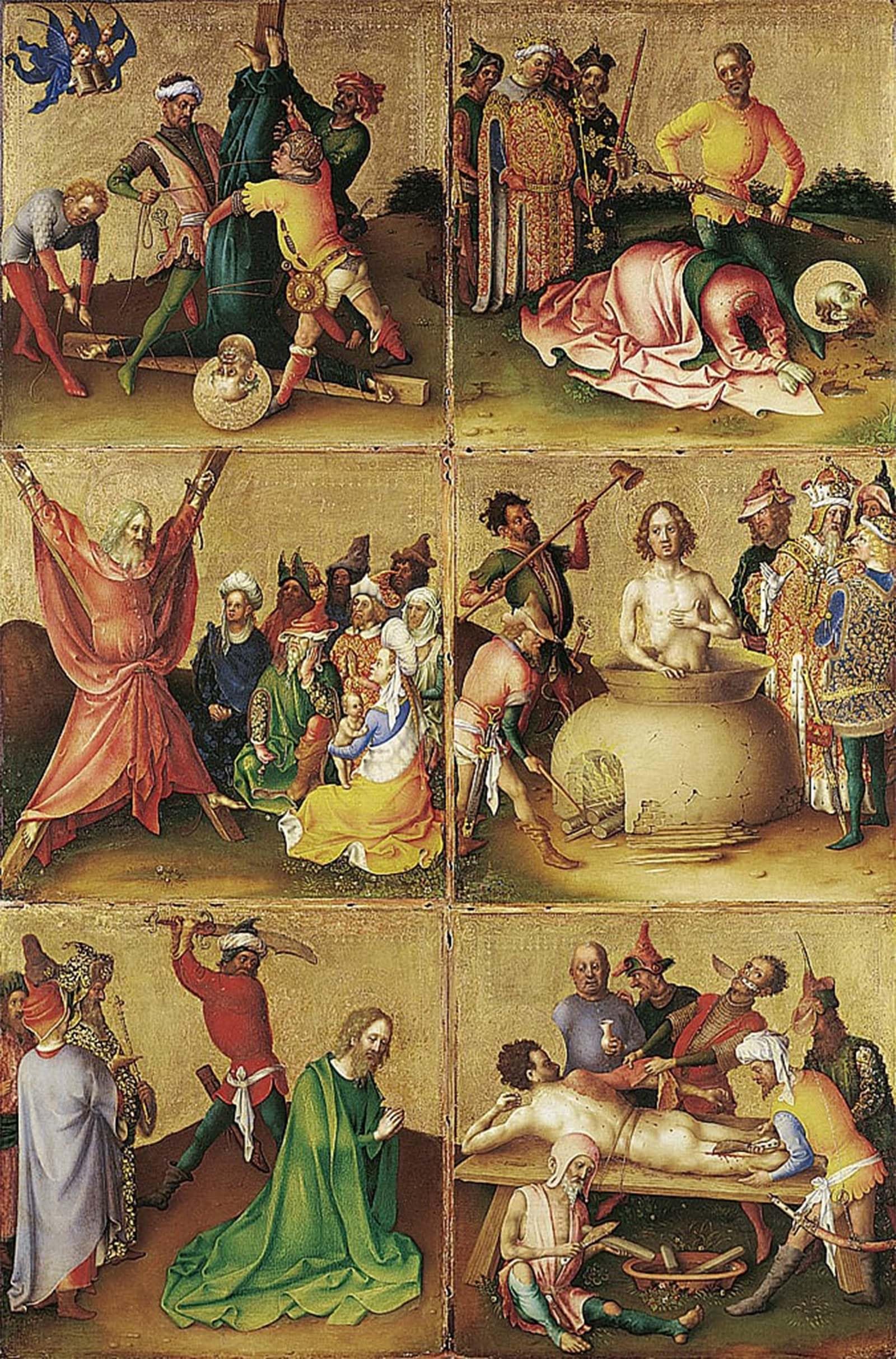 Tableau impressions d'art mural de Stephan Lochner deco 60x90cm