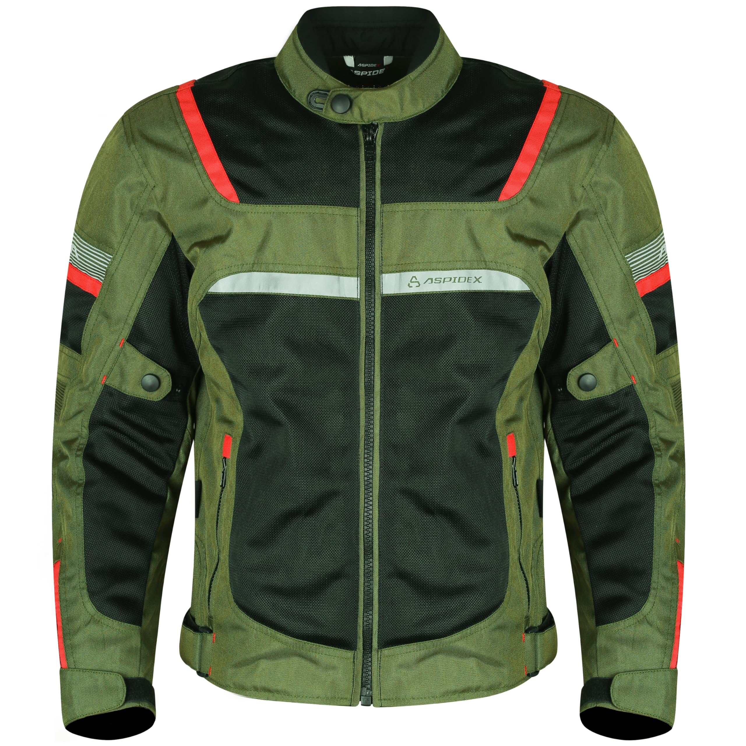 Giacca da Moto da Uomo Giacca da Tessuto da Corsa Traspirante