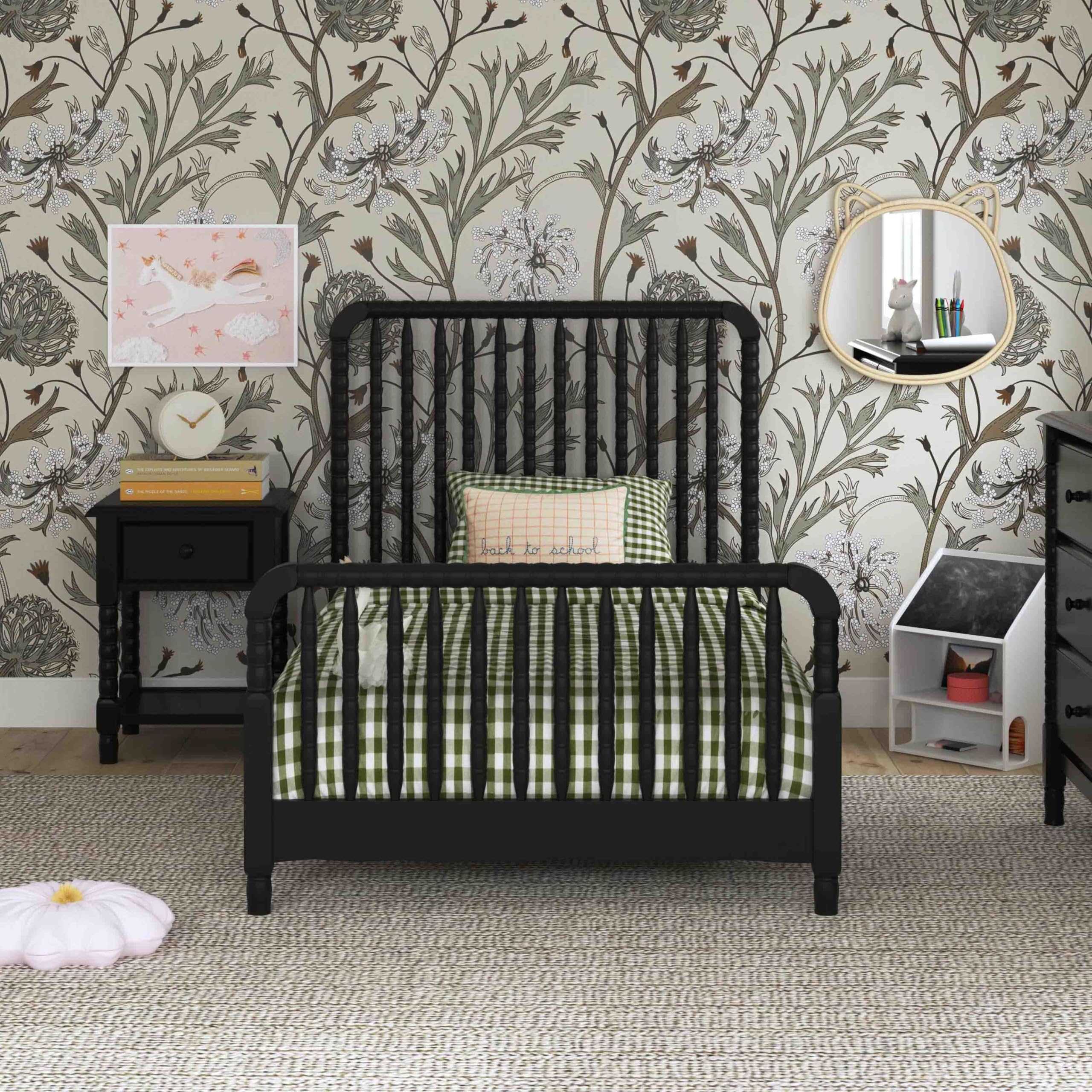 Amazon.com: Davinci Jenny Lind Twin-Bed with Wood Spindle Posts in