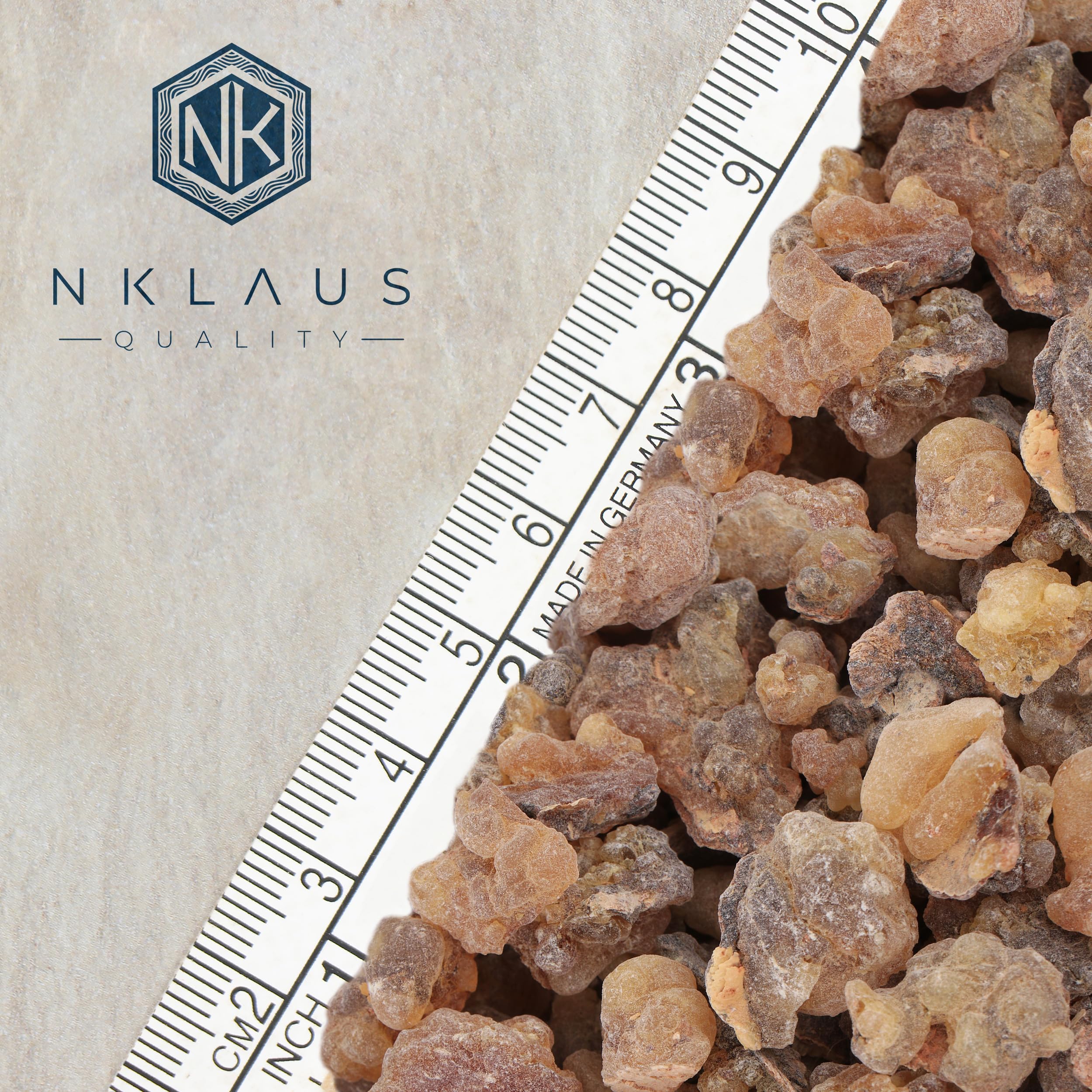 NKlaus 1kg Gum Olibanium naturale puro incenso resine con residui di legno incenso 1097