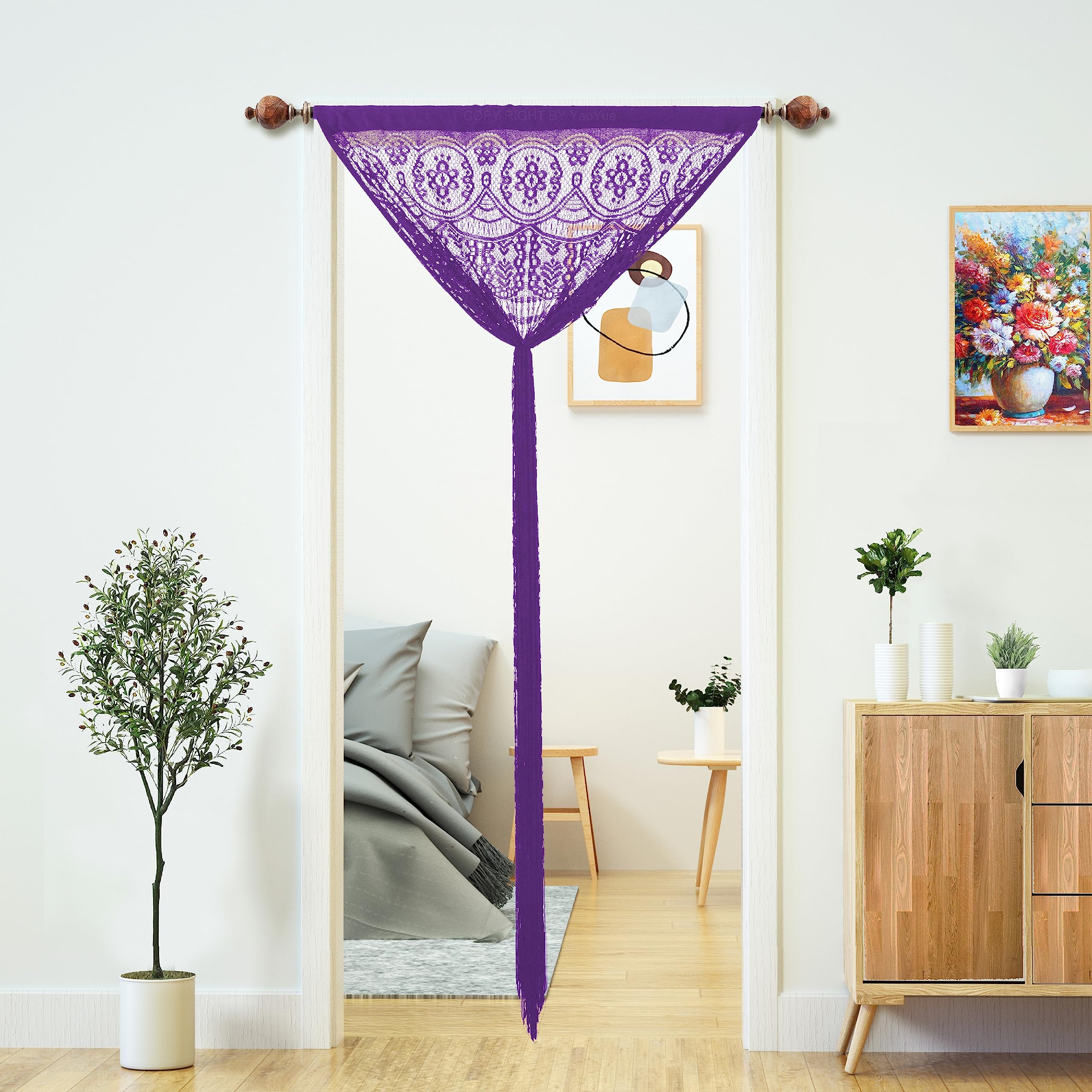 Rideau Mural En Macramé - Tissage Moyen - Tapisserie En Macramé - Séparateur De Pièce - Rideau De Fenêtre - Style Bohème - Pour Chambre à Coucher, Fête De Mariage