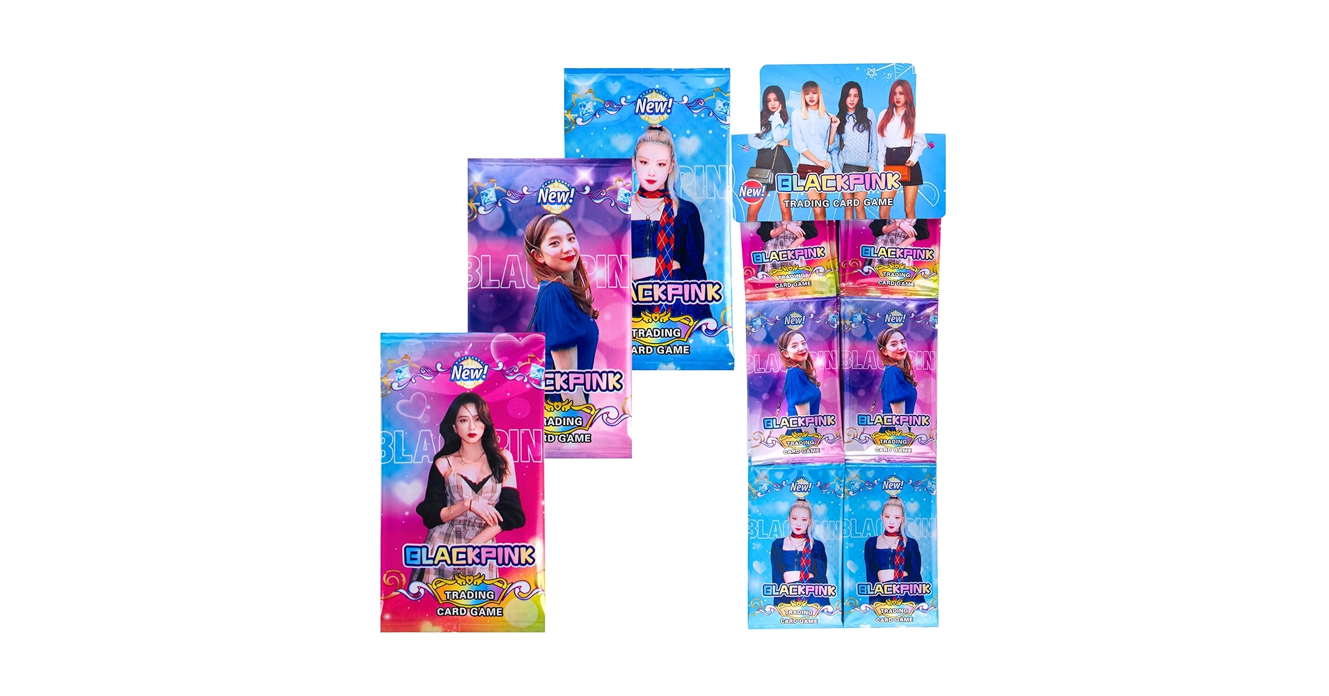 Blackpink Trading Cards Booster Packs - Kpop CCG TCG