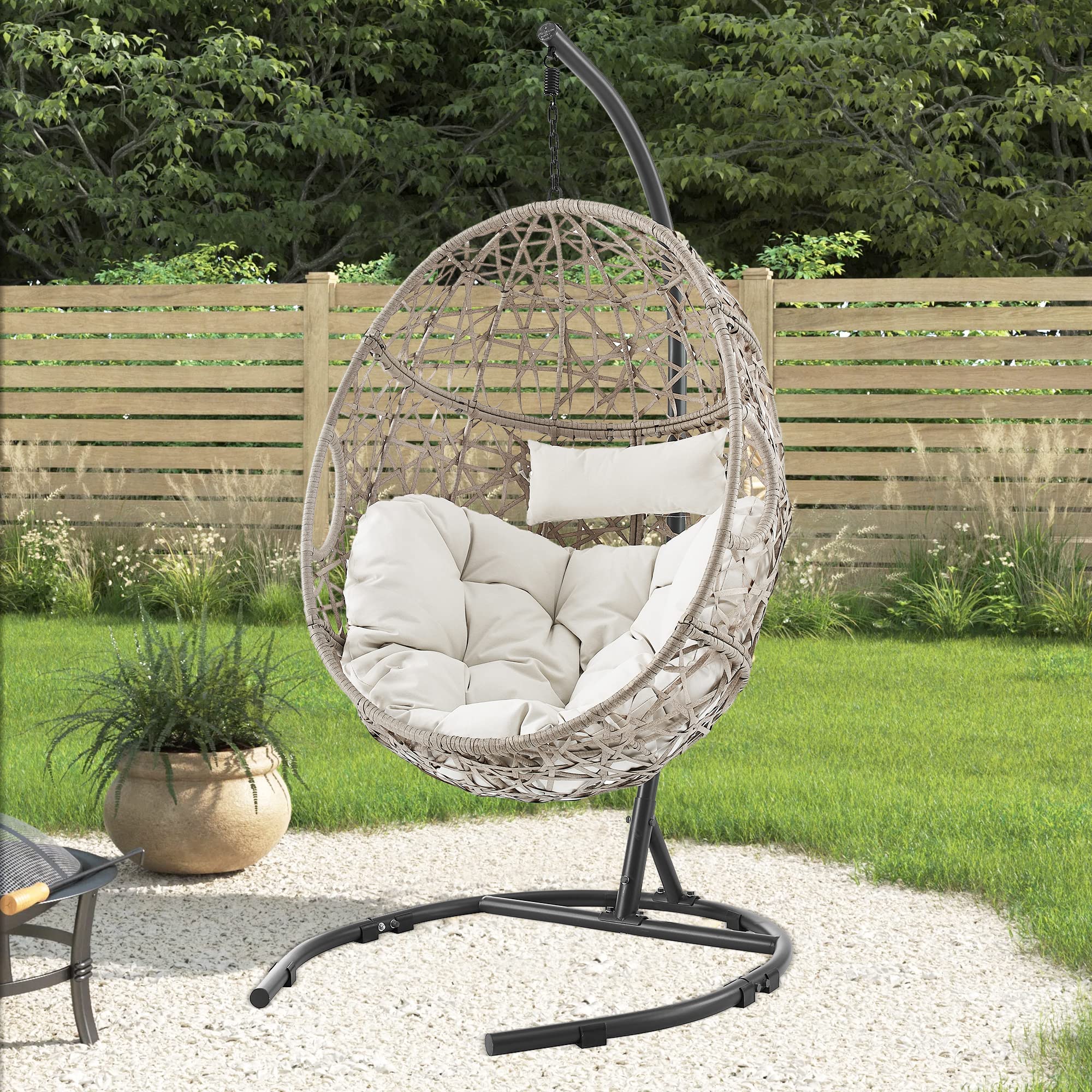 Amazon.co.jp: Ulax Furniture エッグチェアスタンド ハンギング
