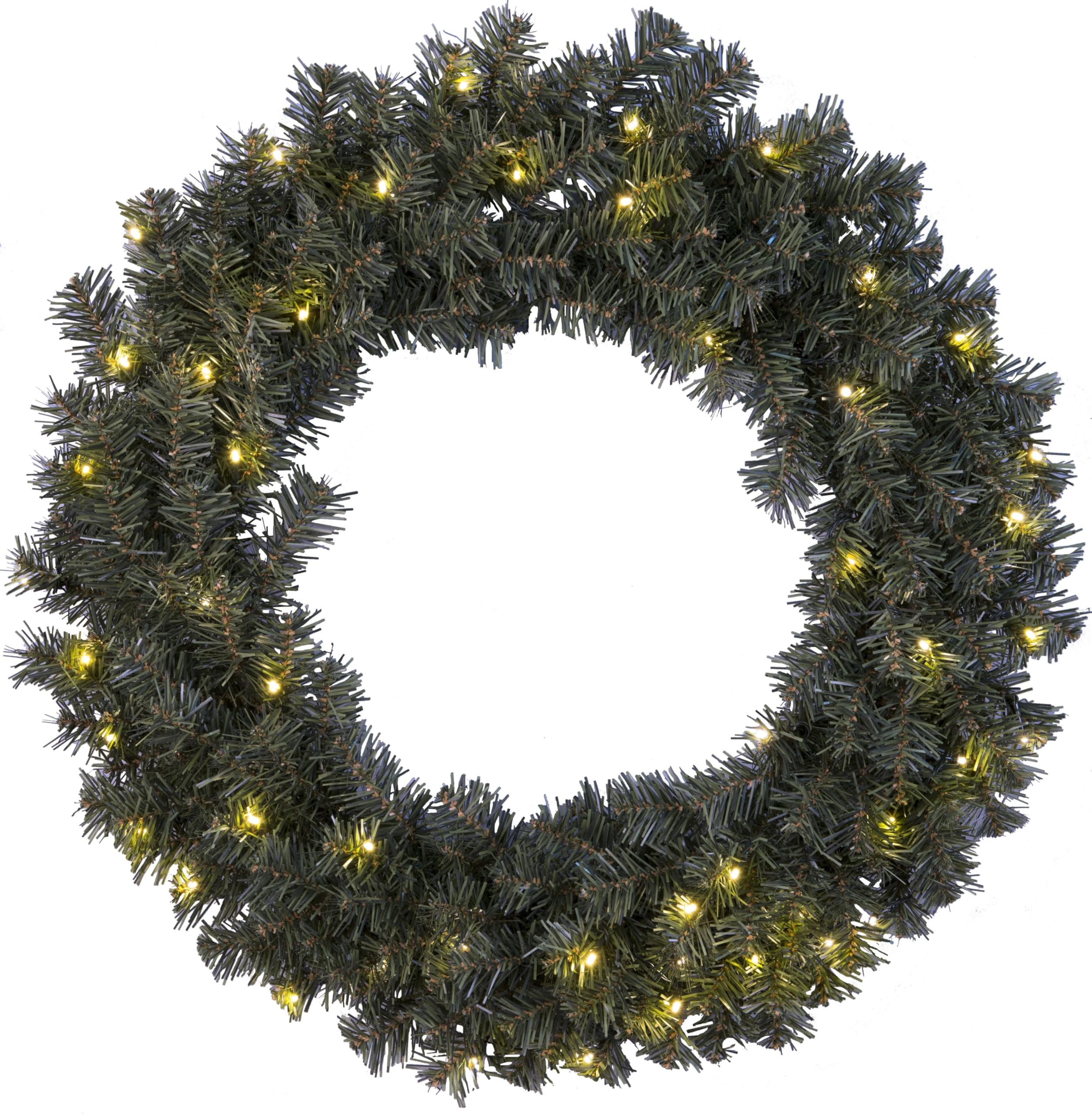 Star 612-51 Couronne en Sapin à Del Ottawa, Lumineuse, 0.66 W, Vert, 70 x 70 x 12