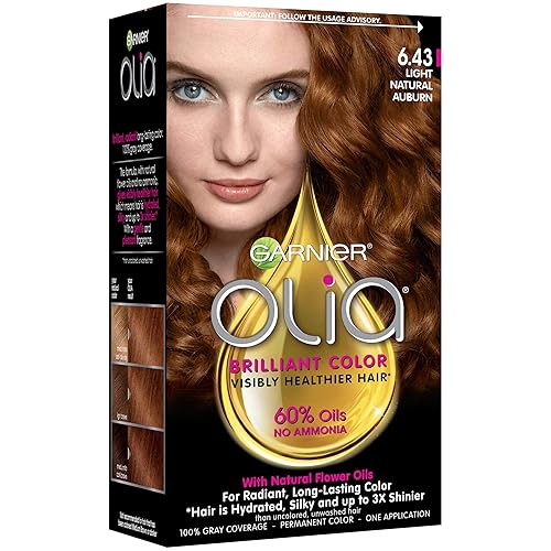 Vista 103 de Garnier Olia - Tinte para el cabello libre de amoníaco [4.0], marrón oscuro, 1 unidad (paquete de 4)