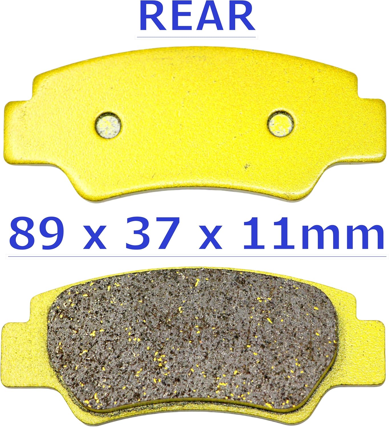 MC Front Rear Brake Pads for CF MOTO ZFORCE 1000 950 800 500 Brakes 2018 2019 2020 2021 2022 2023 2024 2025 Z-Force 500 800 950 1000 Trail Sport HO EX Trail EPS FA726 FA747 MC0541-B